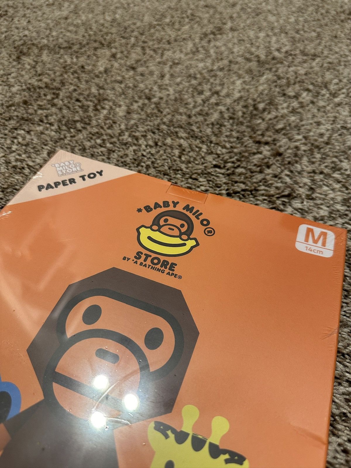 Bape Bape Baby Milo DIY Paper Figure Toy & Display Case Craft Set | Grailed