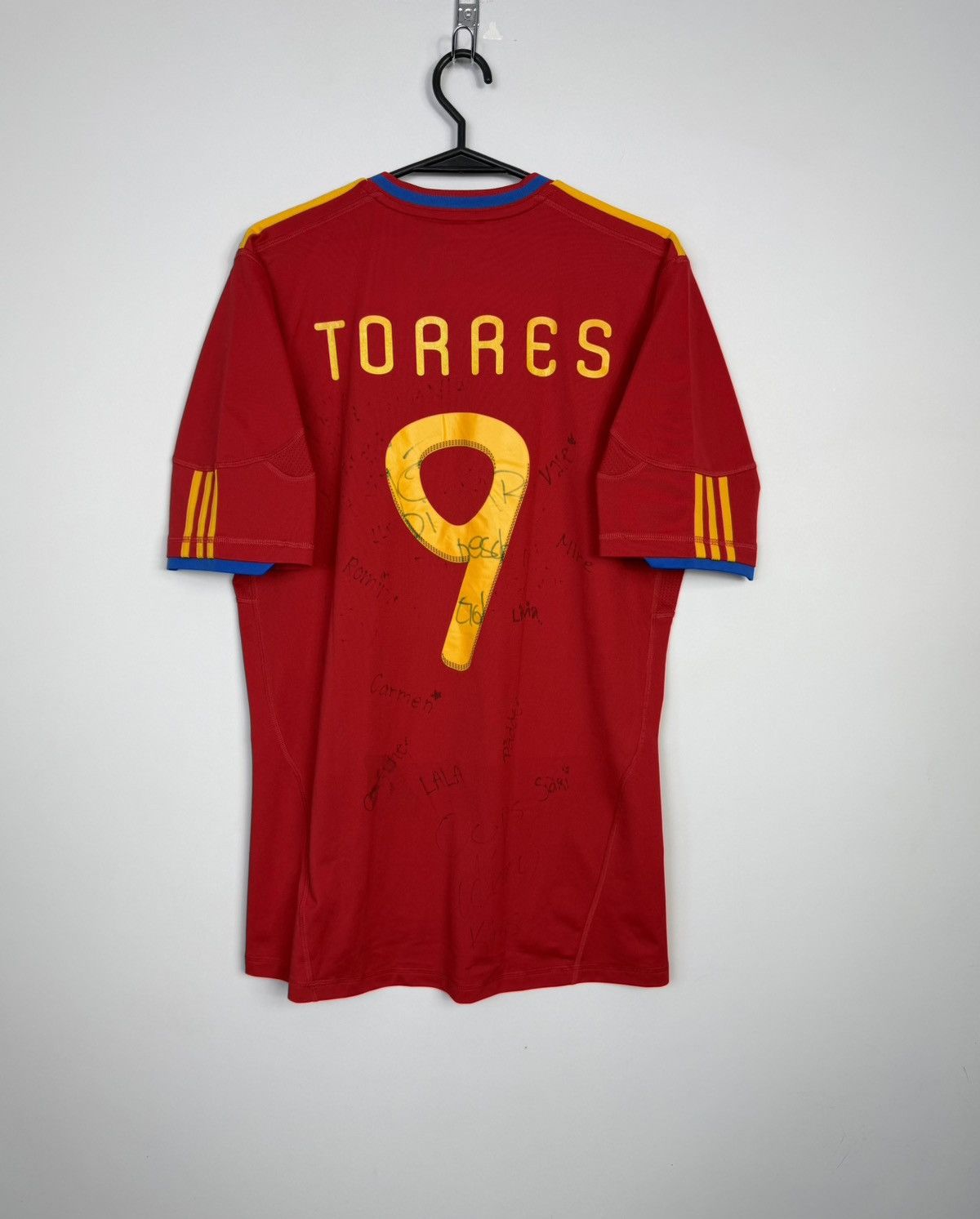 Adidas Adidas Spain 2010/2011 Torres #9 Soccer Jersey Size US M / EU 48-50 / 2 - 3 Thumbnail