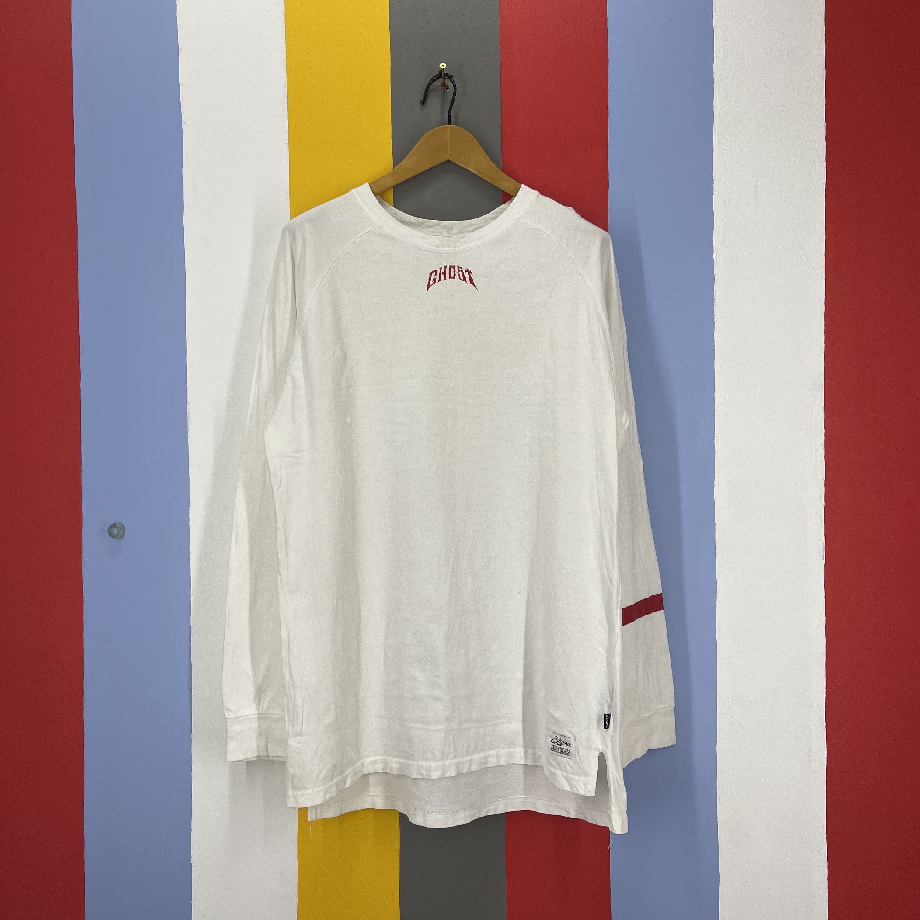 Japanese Brand Ghost by STIGMA VATOS SOCIETY Long Sleeve Tee #1314/AT Size US L / EU 52-54 / 3 - 4 Thumbnail