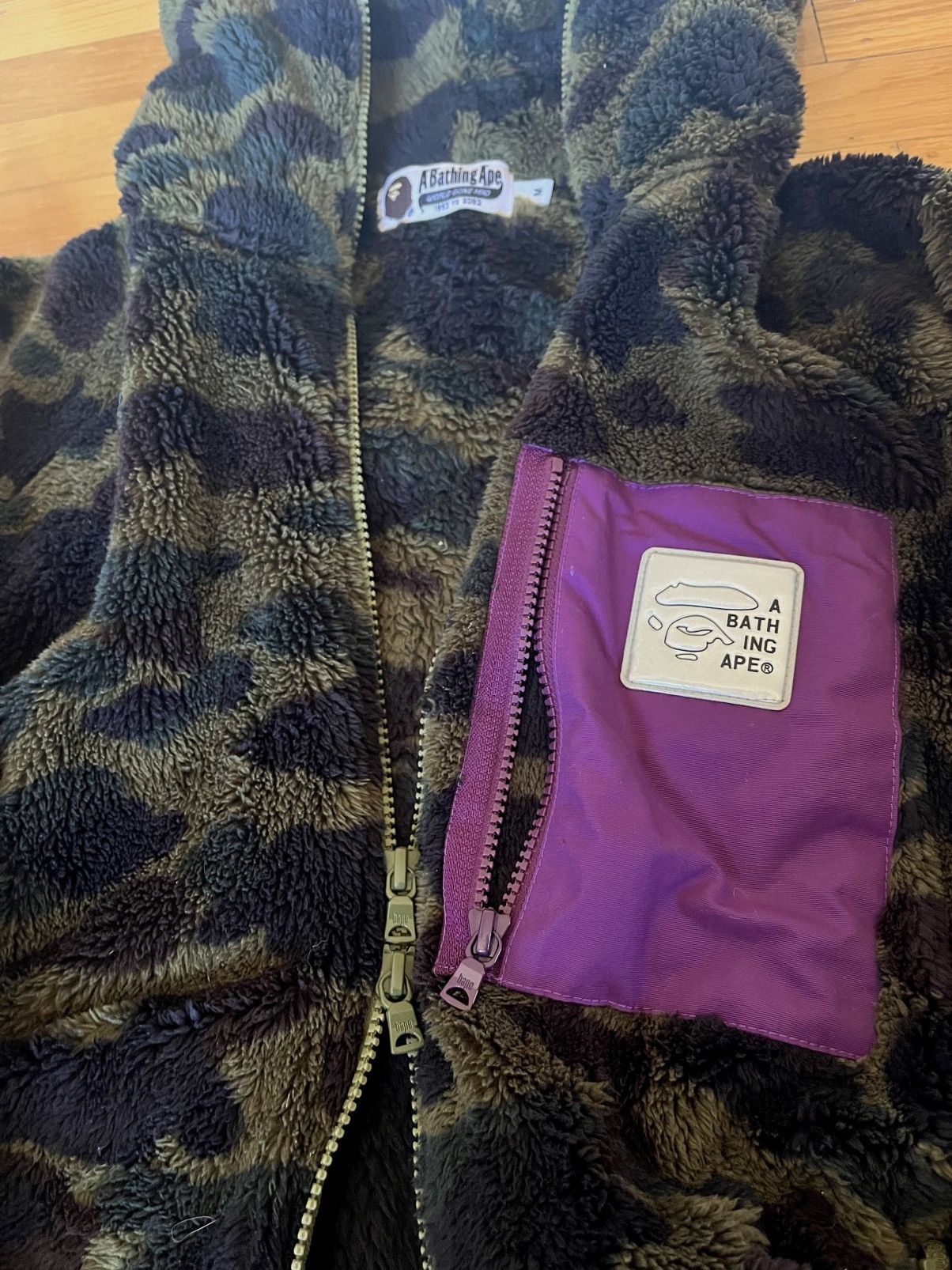 Bape Bape Camo Boa Full-Zip Hoodie Size US M / EU 48-50 / 2 - 3 Thumbnail