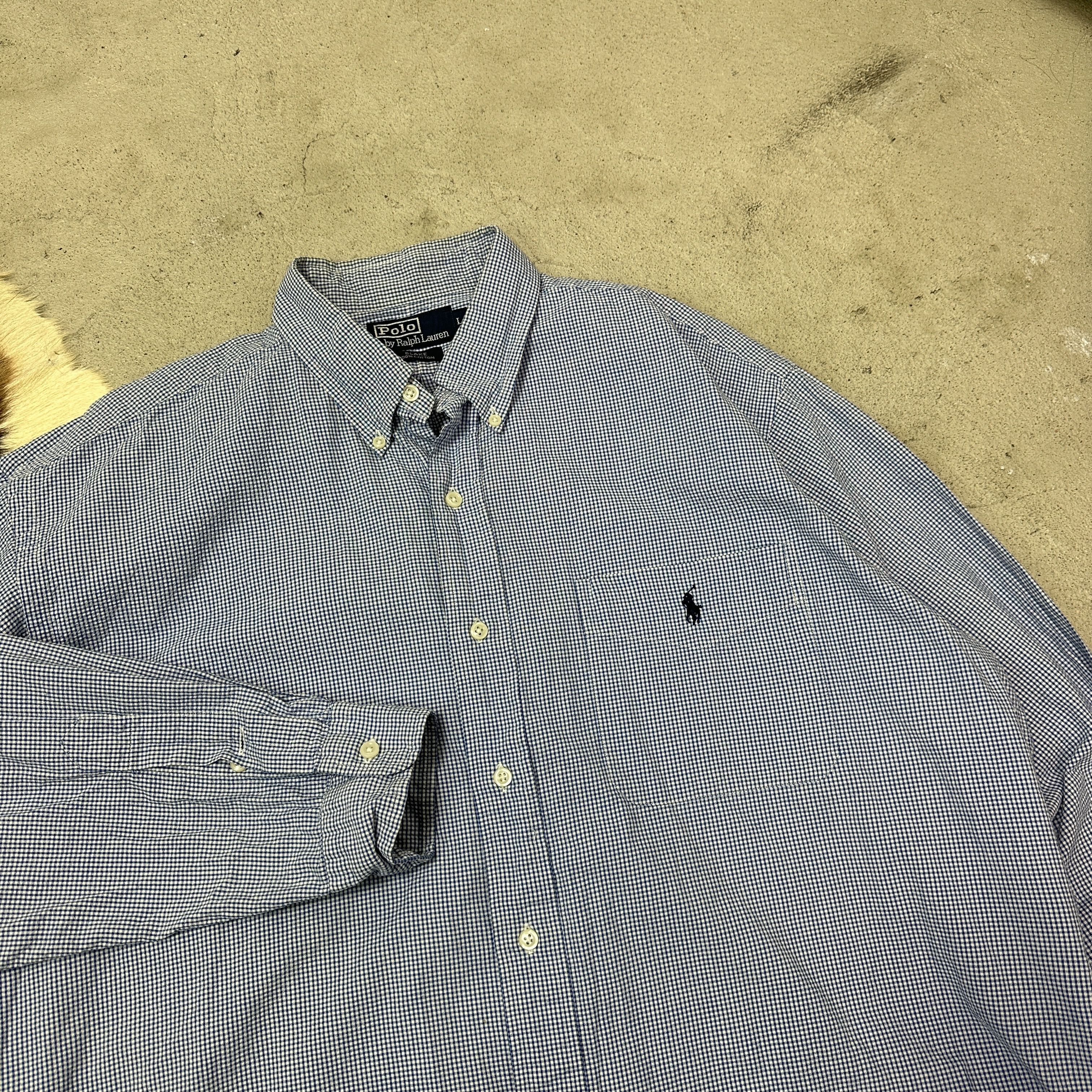 Polo Ralph Lauren Vintage Vichy Gingham Polo Ralph Lauren Button Down Shirt Size US L / EU 52-54 / 3 - 2 Thumbnail