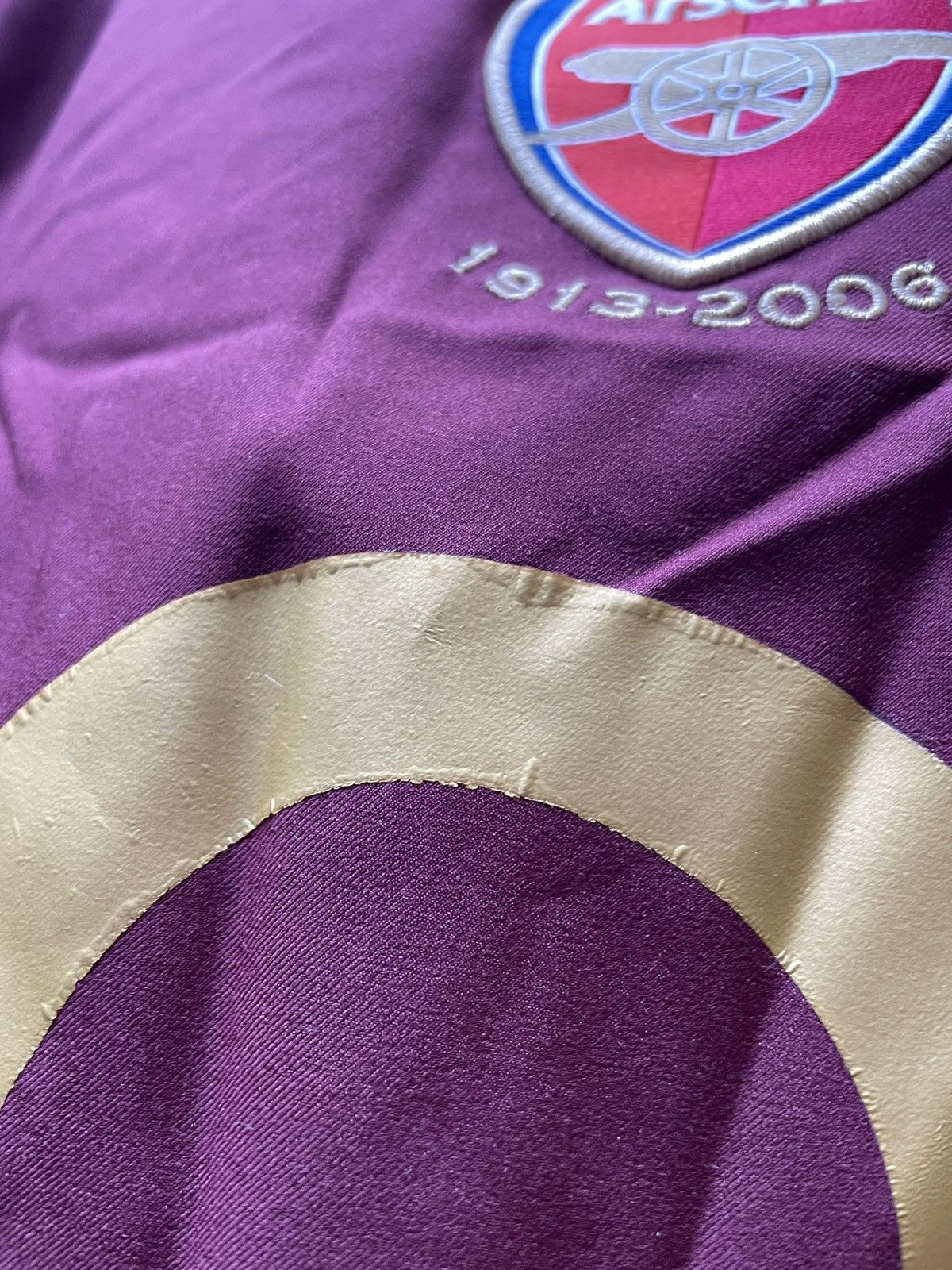 Nike × Vintage Arsenal 2005 2006 Nike Home Football Shirt Jersey Highbury Size US M / EU 48-50 / 2 - 8 Thumbnail