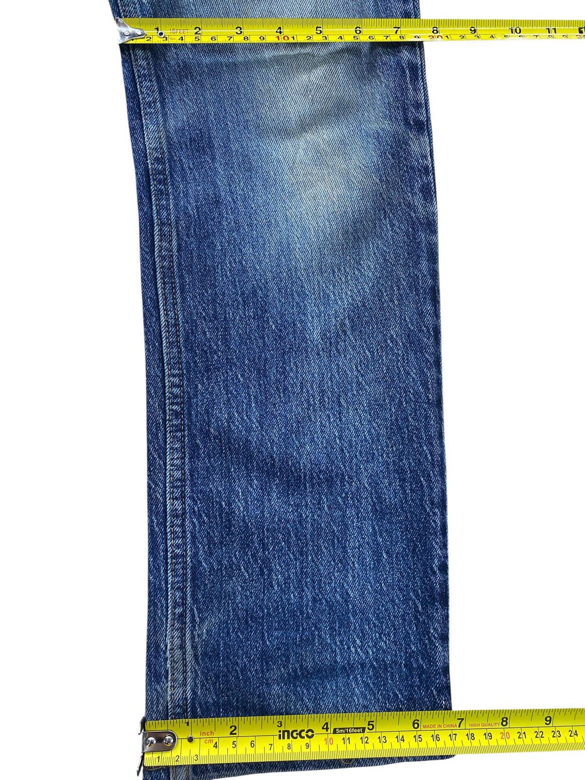 Levi's Levi’s Faded Wash Ripped Style Straight Leg Jeans Size US 30 / EU 46 - 9 Thumbnail