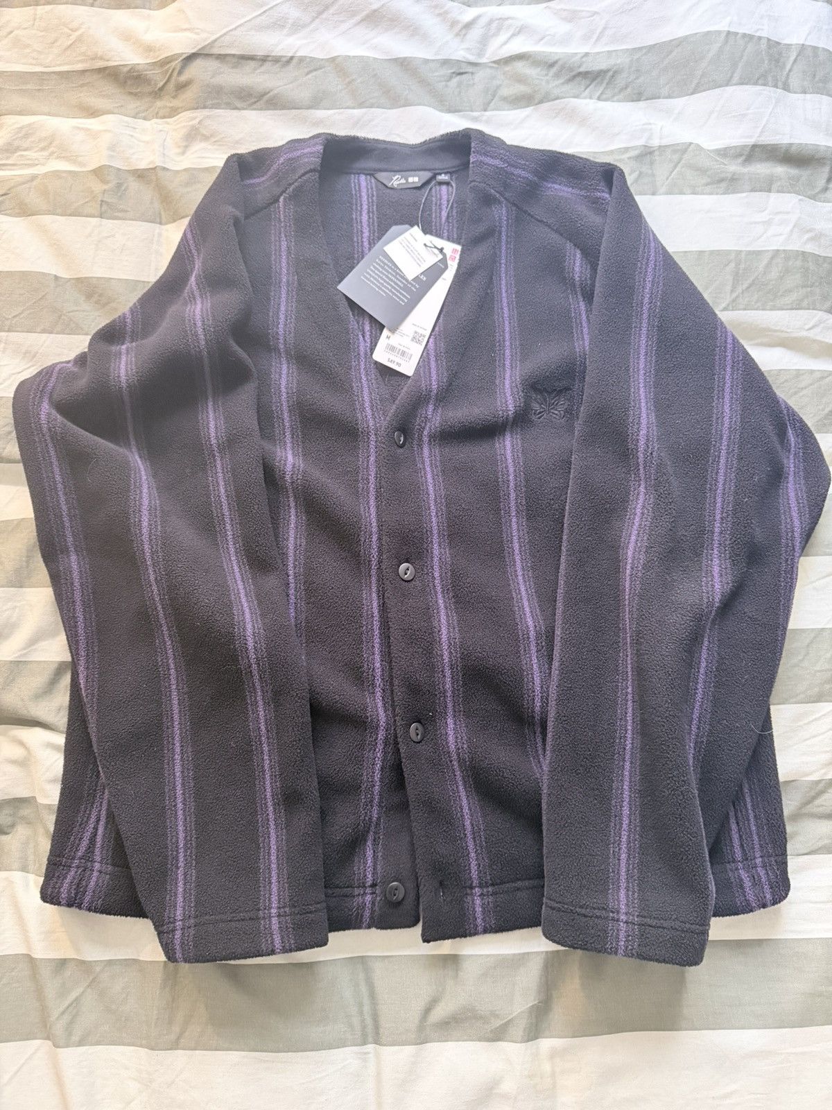 Needles × Uniqlo Uniqlo x Needles Fleece Cardigan Size US M / EU 48-50 / 2 - 1 Thumbnail