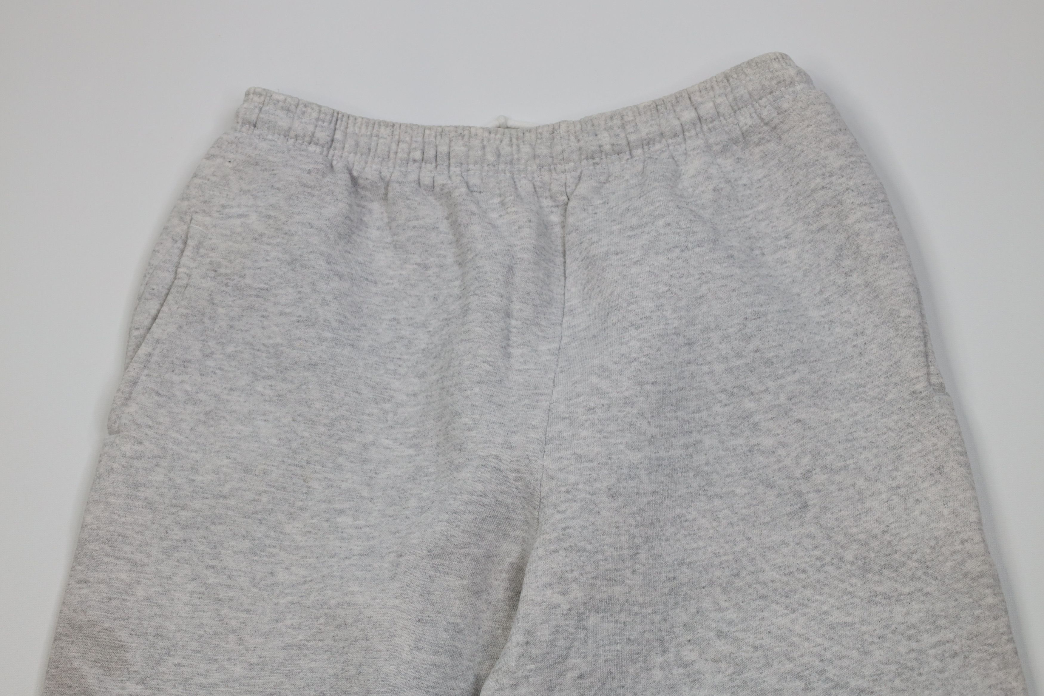 Vintage Vintage 90s Streetwear Blank Heavyweight Sweatpants Gray USA Size US 34 / EU 50 - 2 Thumbnail