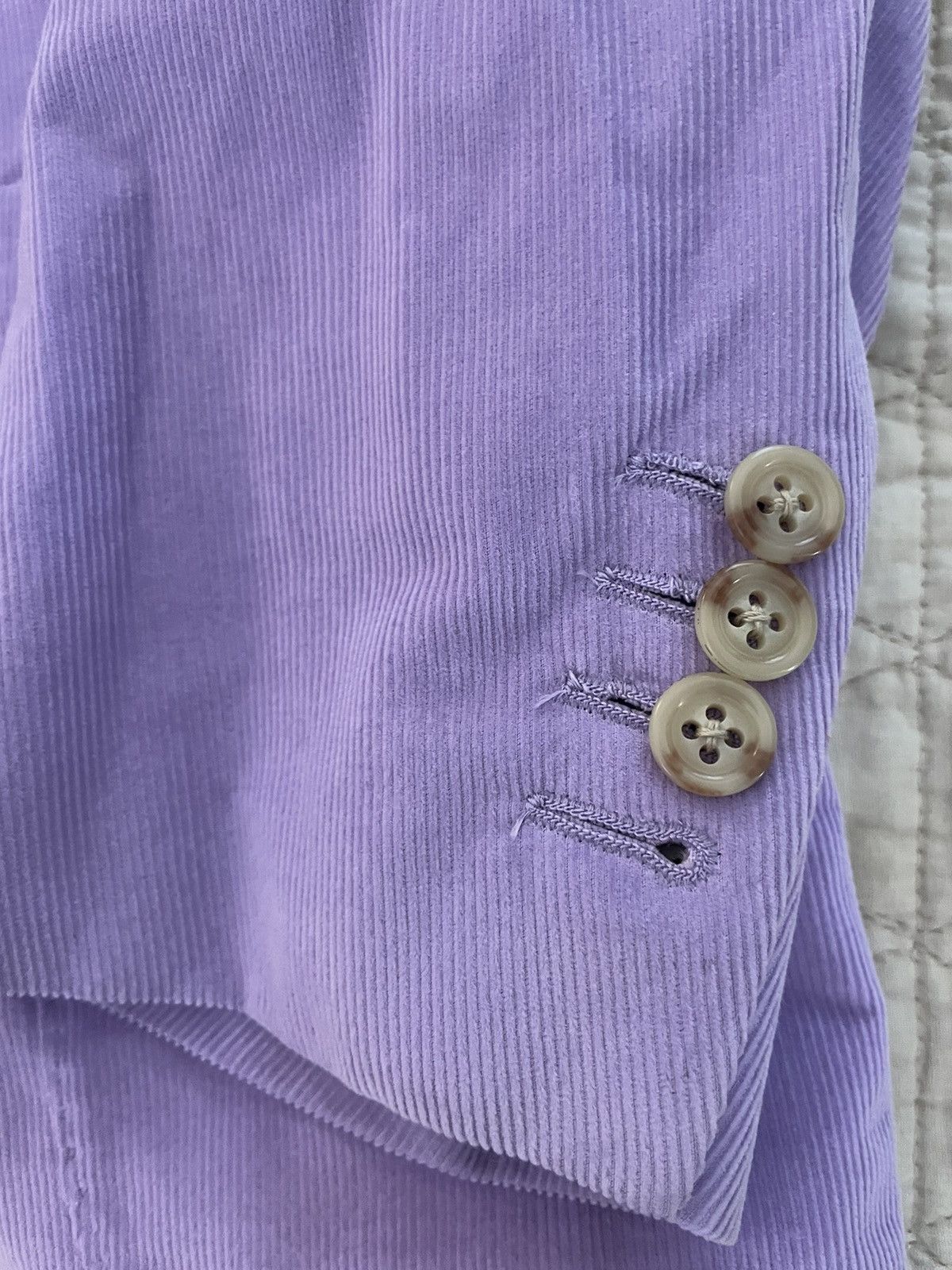 Polo Ralph Lauren × Vintage Fine Wale Corduroy Patch Pocket Jacket Size 44L - 2 Thumbnail