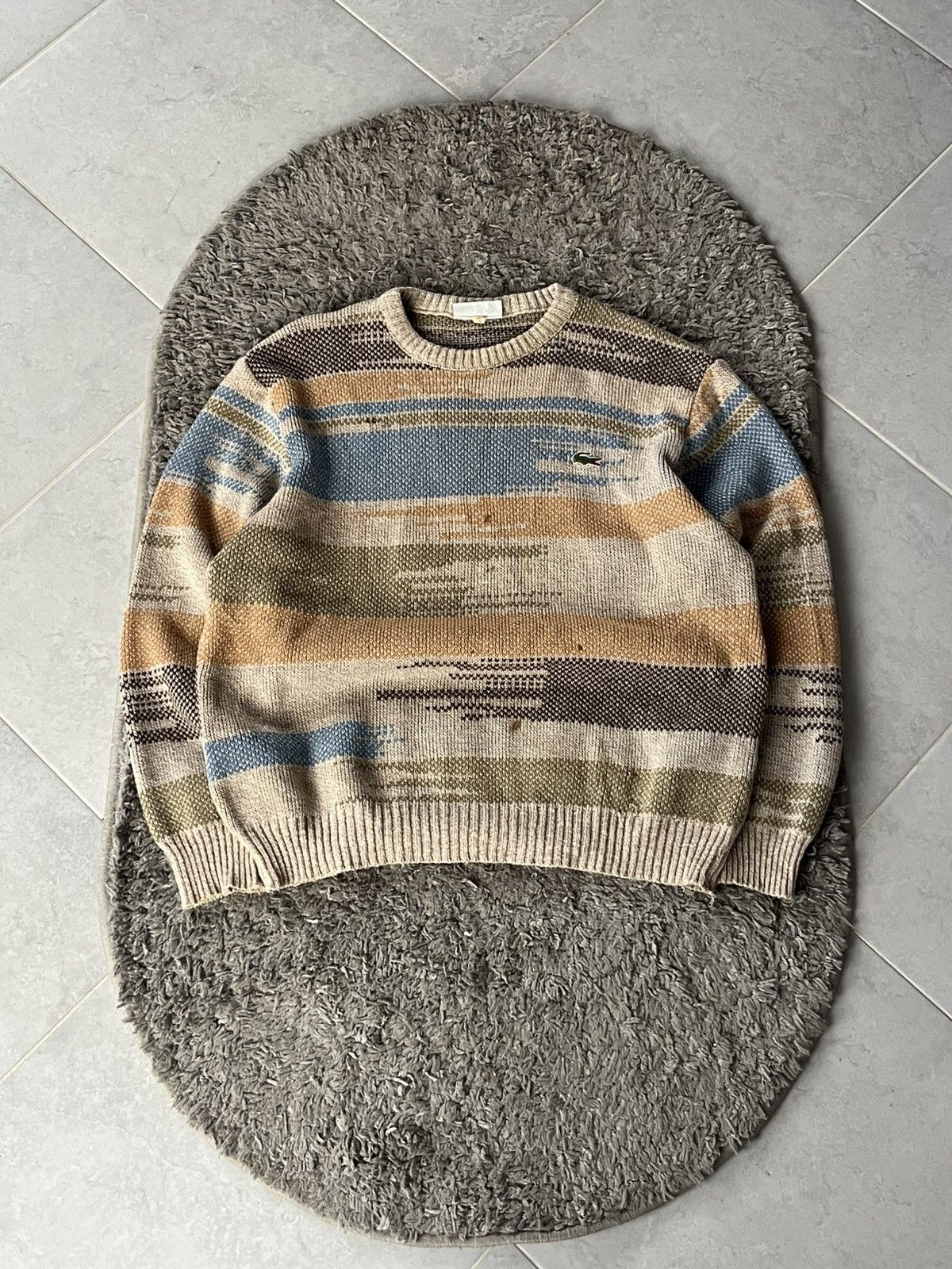Lacoste Vintage Luxury Knitwear Lacoste NADE IN FRANCE 🇫🇷 Size US M / EU 48-50 / 2 - 1 Thumbnail
