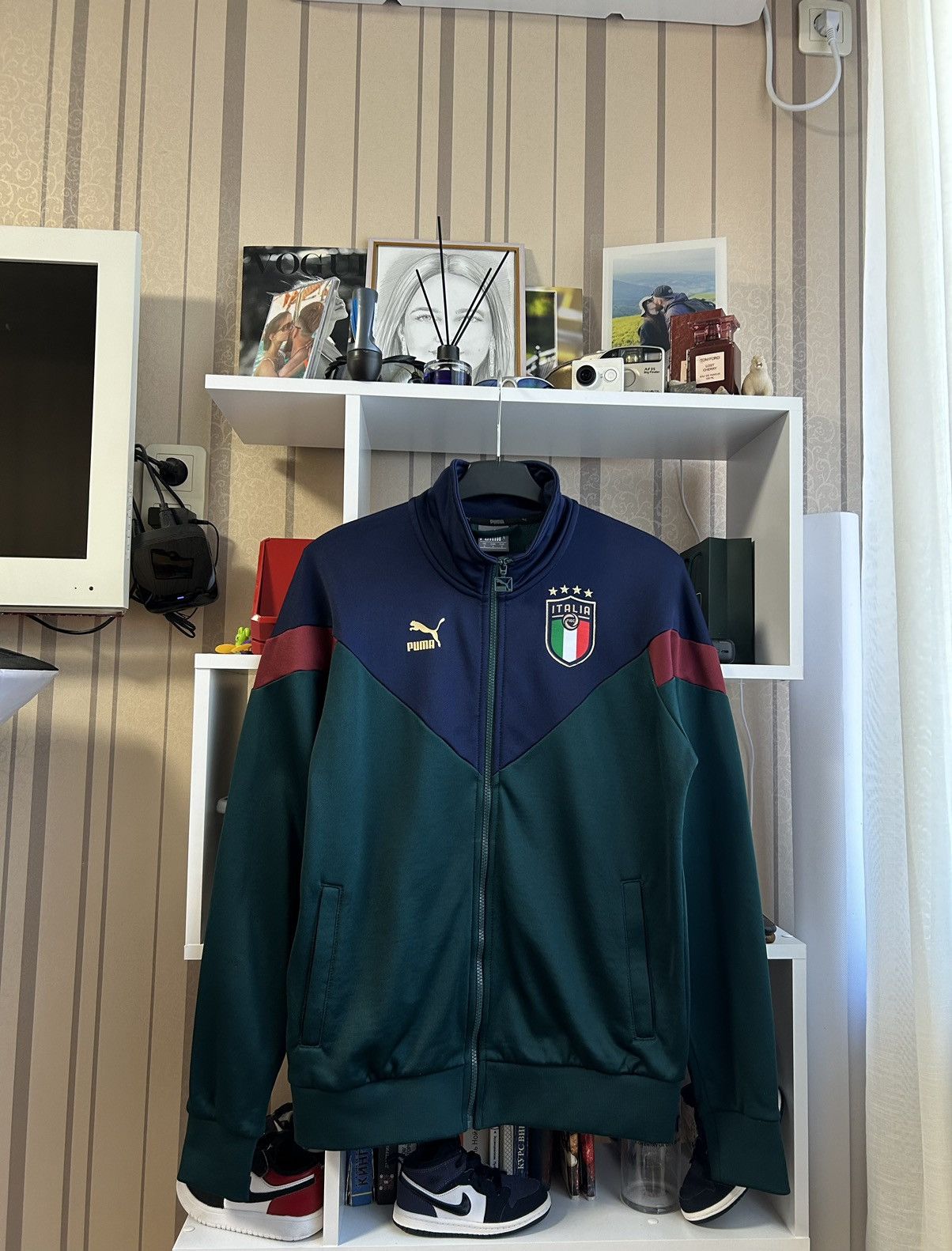 Puma × Vintage Puma Italia Vintage Football Zip Size US S / EU 44-46 / 1 - 1 Thumbnail