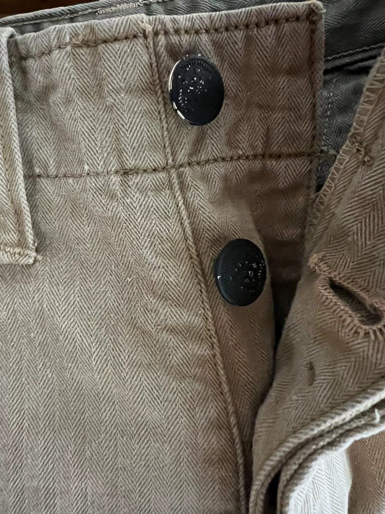 Freewheelers Freewheelers Military trousers with a herin-shaped pattern Size US 32 / EU 48 - 5 Thumbnail