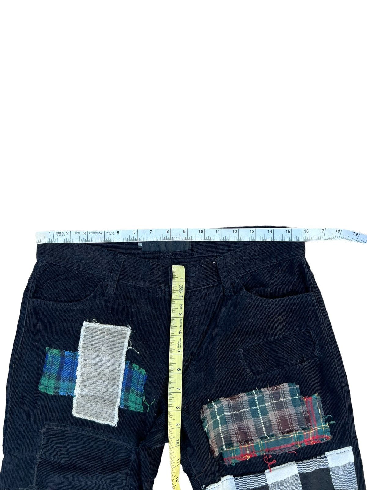 Magical Design RARE!! MAGICAL DESIGN Japan Patchwork Jeans Corduroy Pant Size US 30 / EU 46 - 3 Thumbnail