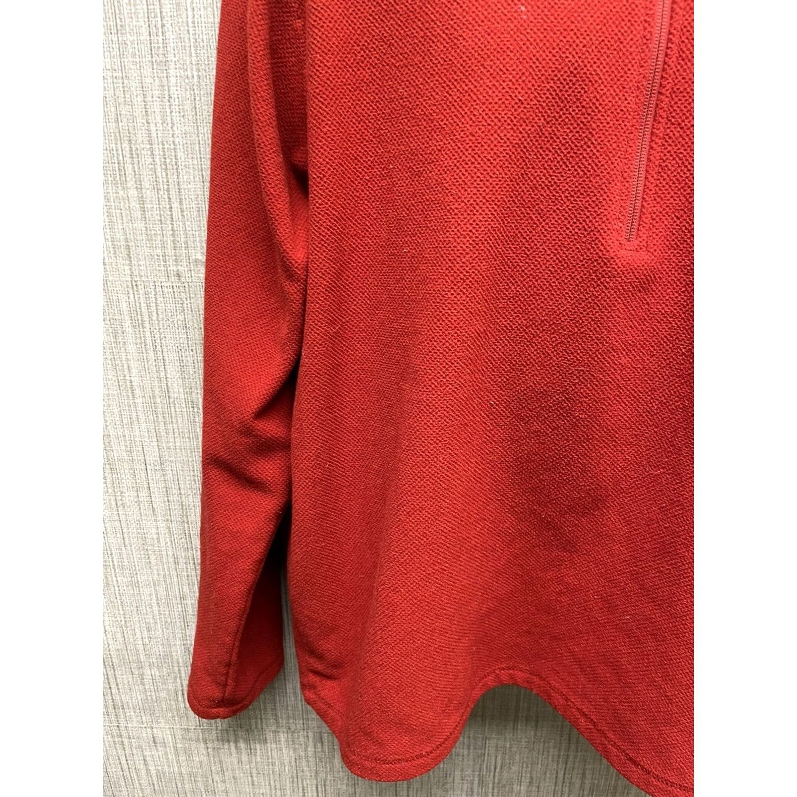 The North Face The North Face Half Zip Pullover Shirt Mens XL Red Dark Red Pullover Zip Sweatshirt The North Face Mens XL Red Size US XL / EU 56 / 4 - 3 Thumbnail