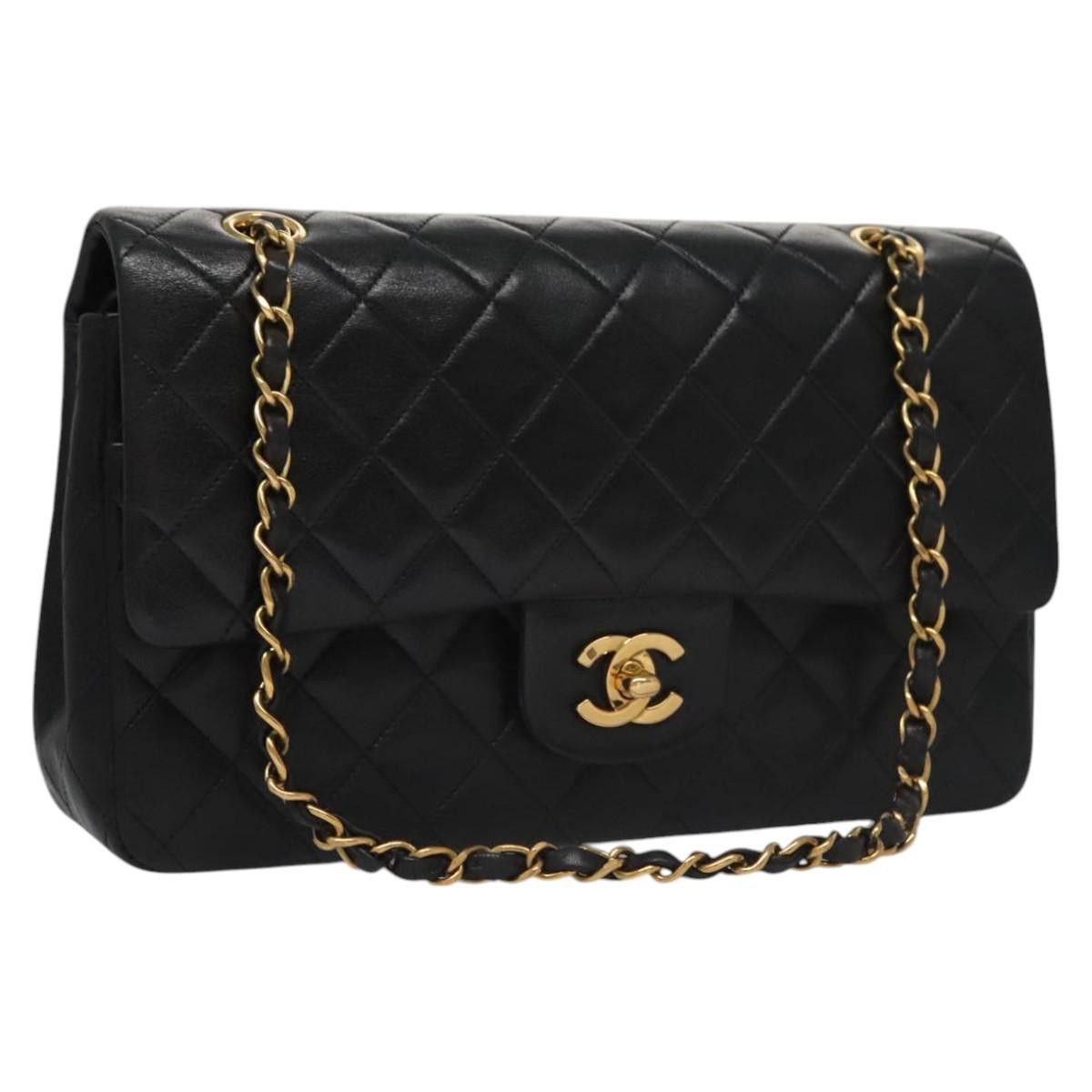 Chanel Timeless Black Leather Shoulder Bag (Pre-Owned) Size ONE SIZE - 1 Thumbnail
