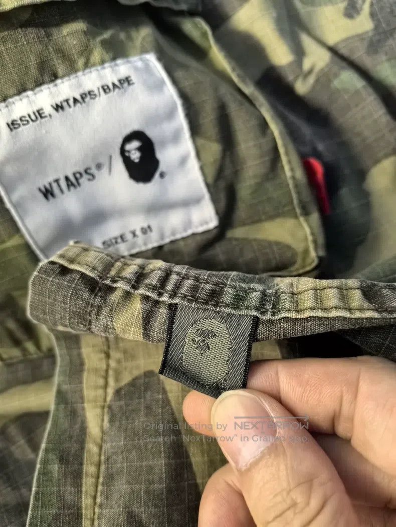 Wtaps Wtaps Collaboration Washed Camouflage Jacket Size US S / EU 44-46 / 1 - 7 Thumbnail