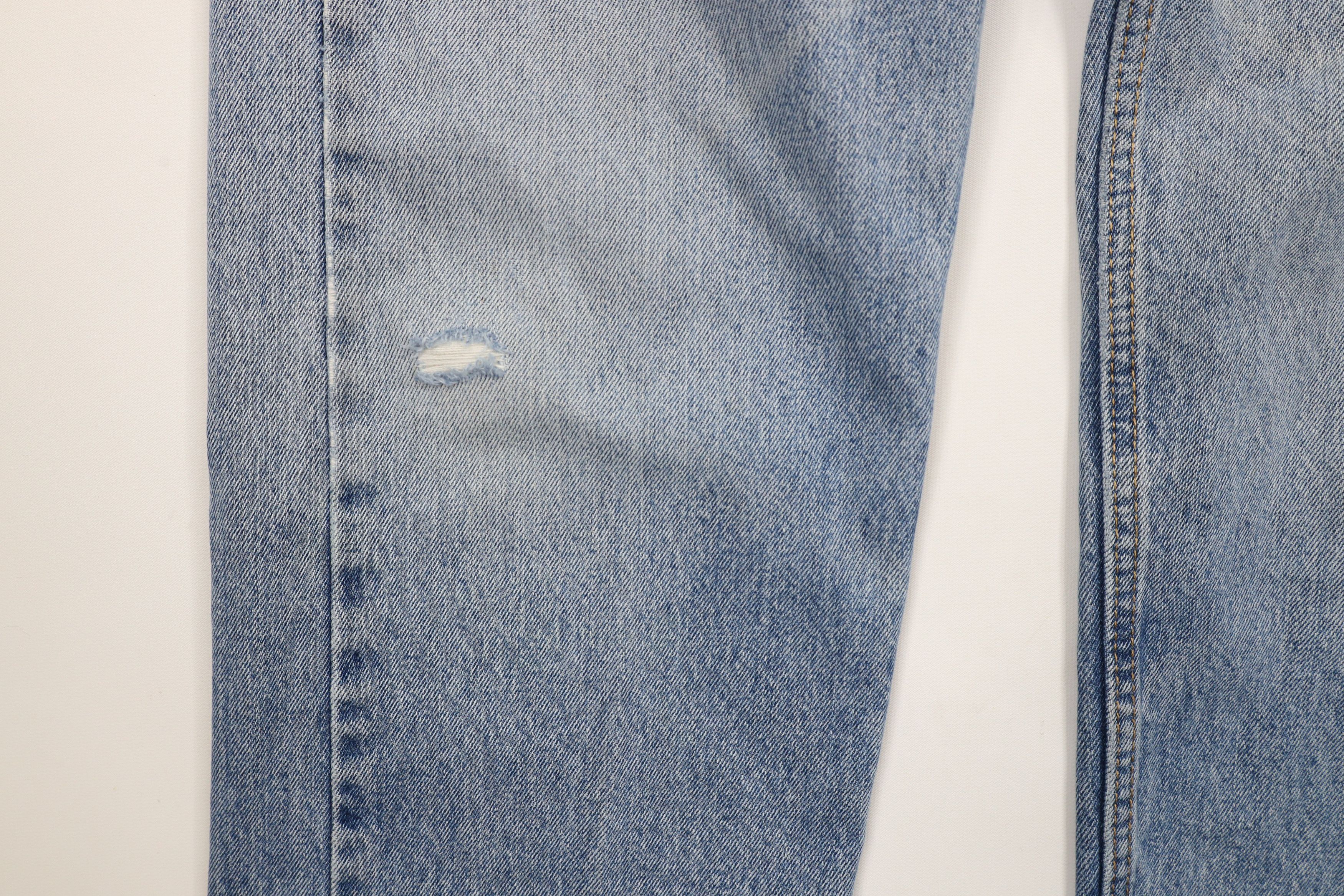 Levi's × Vintage Vintage Y2K Levis 505 Regular Fit Denim Jeans Blue Cotton Size US 35 - 6 Thumbnail