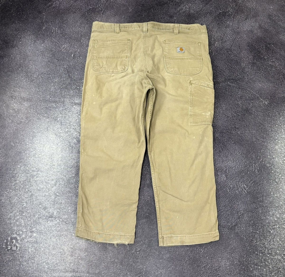 Carhartt Vintage Carhartt Cream USA Hype Baggy Pants Jeans Size US 40 / EU 56 - 1 Thumbnail