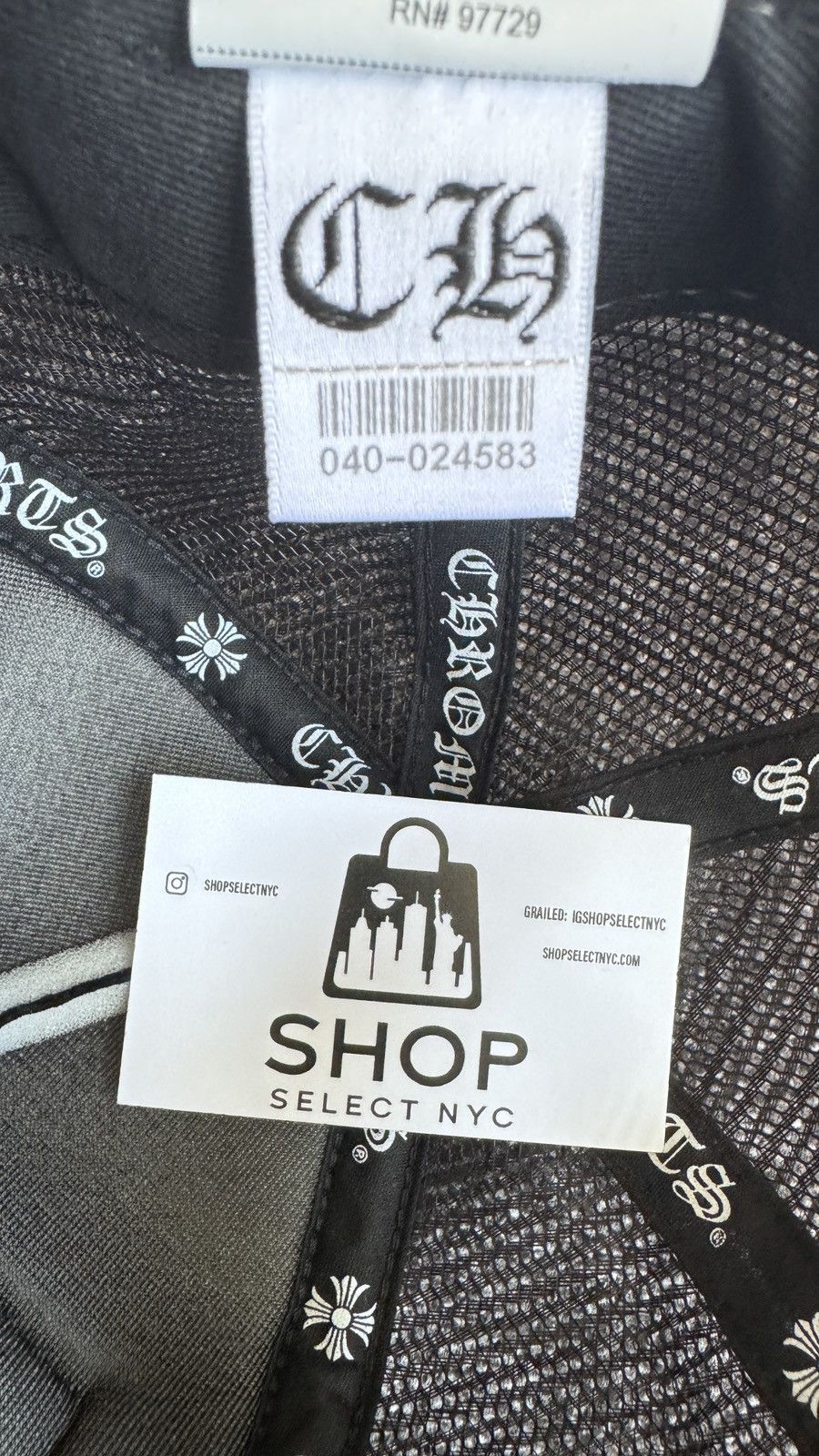 Chrome Hearts BRAND NEW CHROME HEARTS NYC TRUCKER HAT Size ONE SIZE - 3 Thumbnail