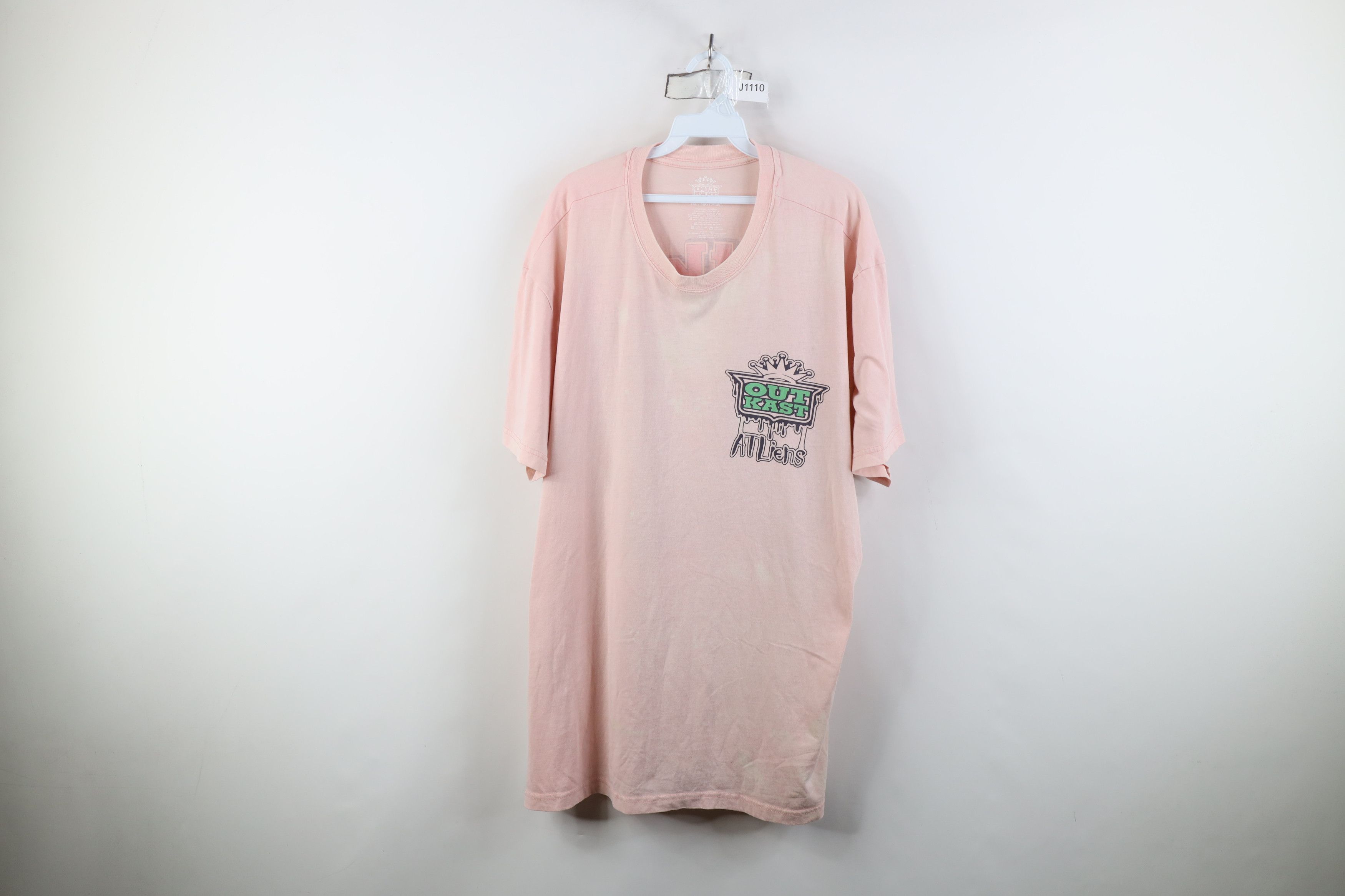 Vintage Y2K Streetwear Atliens Outkast Band Short Sleeve T-Shirt Size 3XL / US 20-22 - 1 Thumbnail