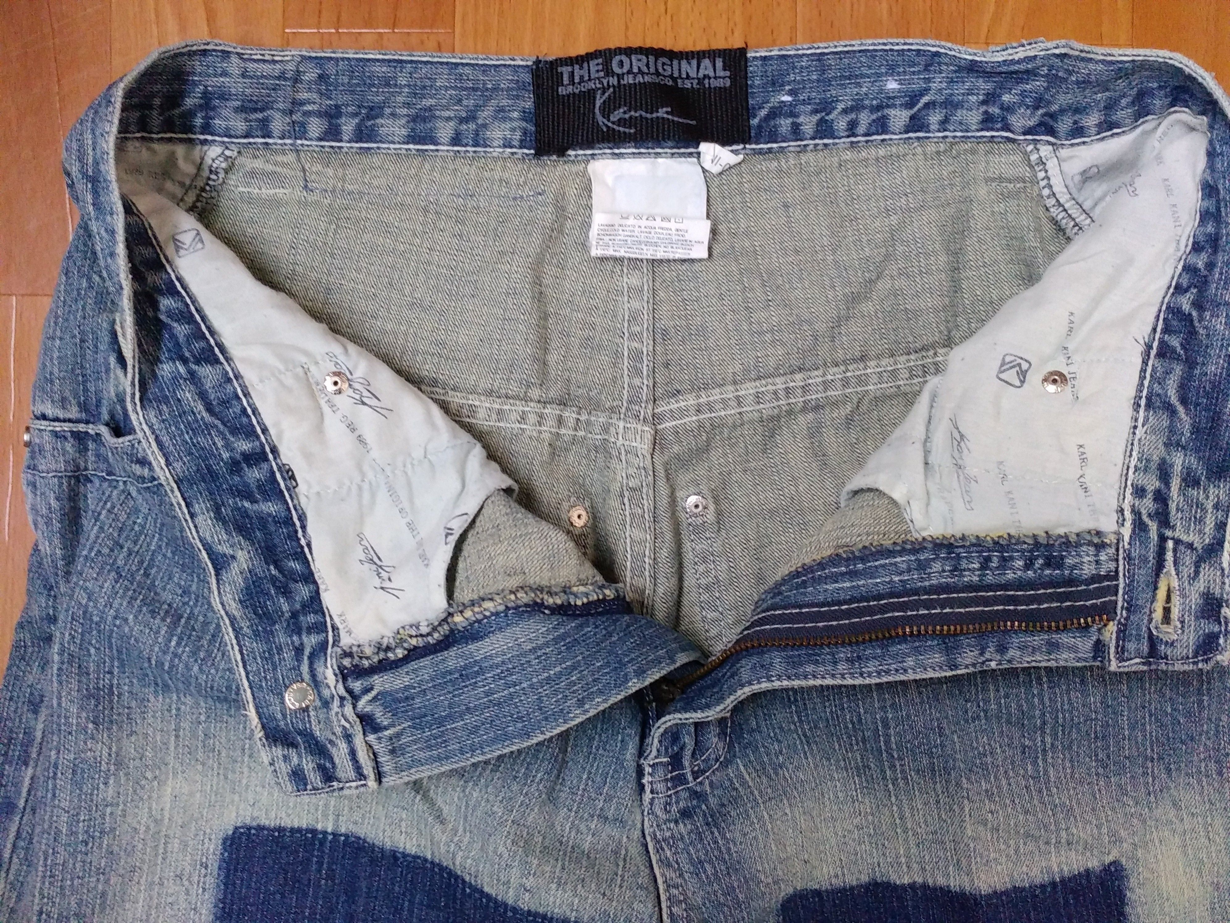 Karl Kani KARL KANI jeans, baggy, vintage Kani jeans, 90s hip hop W 32 Size US 32 / EU 48 - 14 Thumbnail