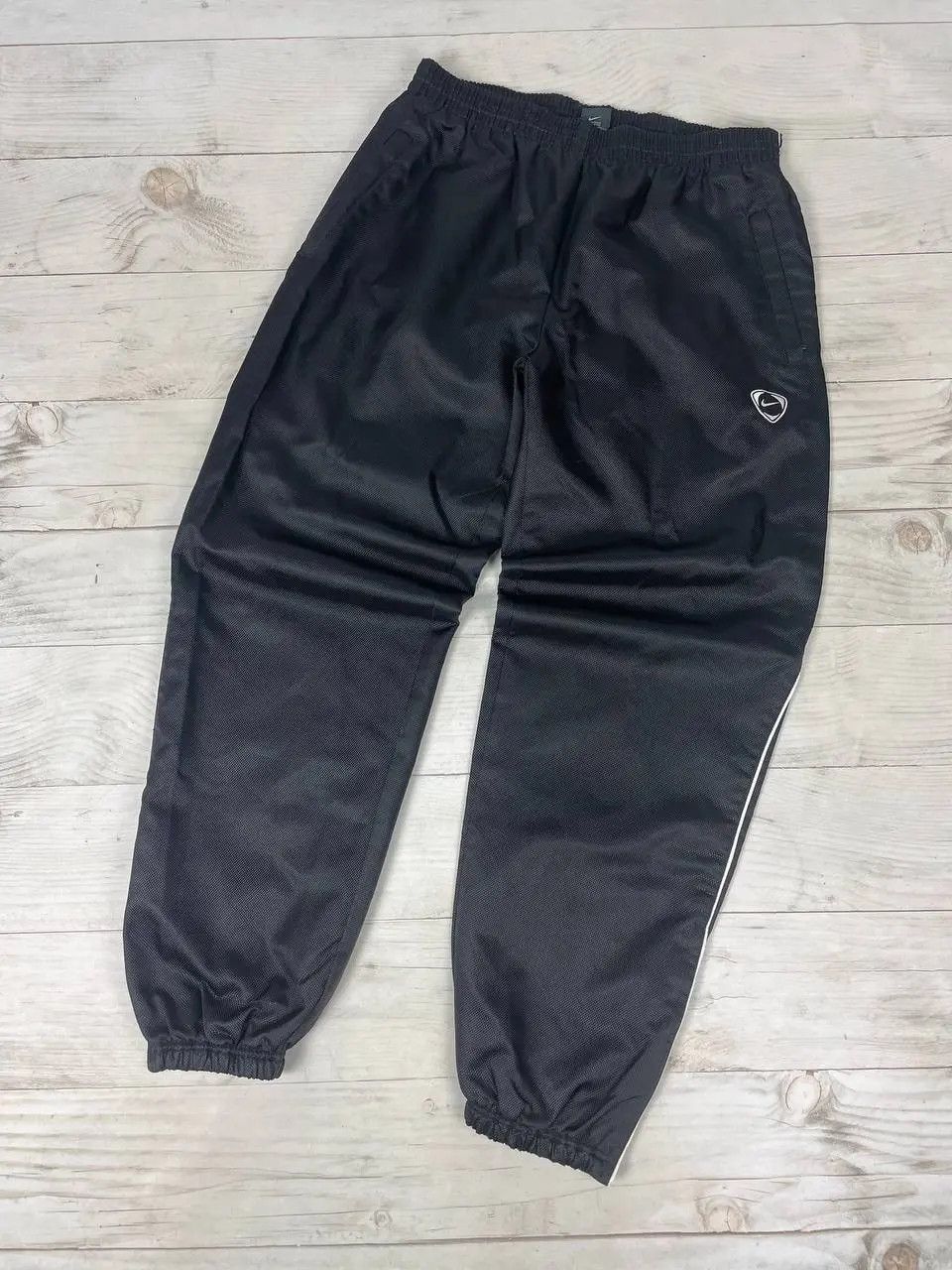 Nike Vintage Nike Pants Track 00s Swoosh Striped Drill Size US 36 / EU 52 - 2 Thumbnail