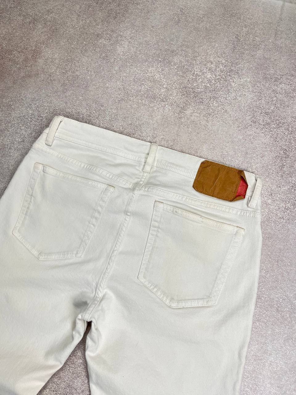 Acne Studios ACNE STUDIOS BLA KONST WHITE DENIM PANTS Y2K 34 Size US 34 / EU 50 - 5 Thumbnail