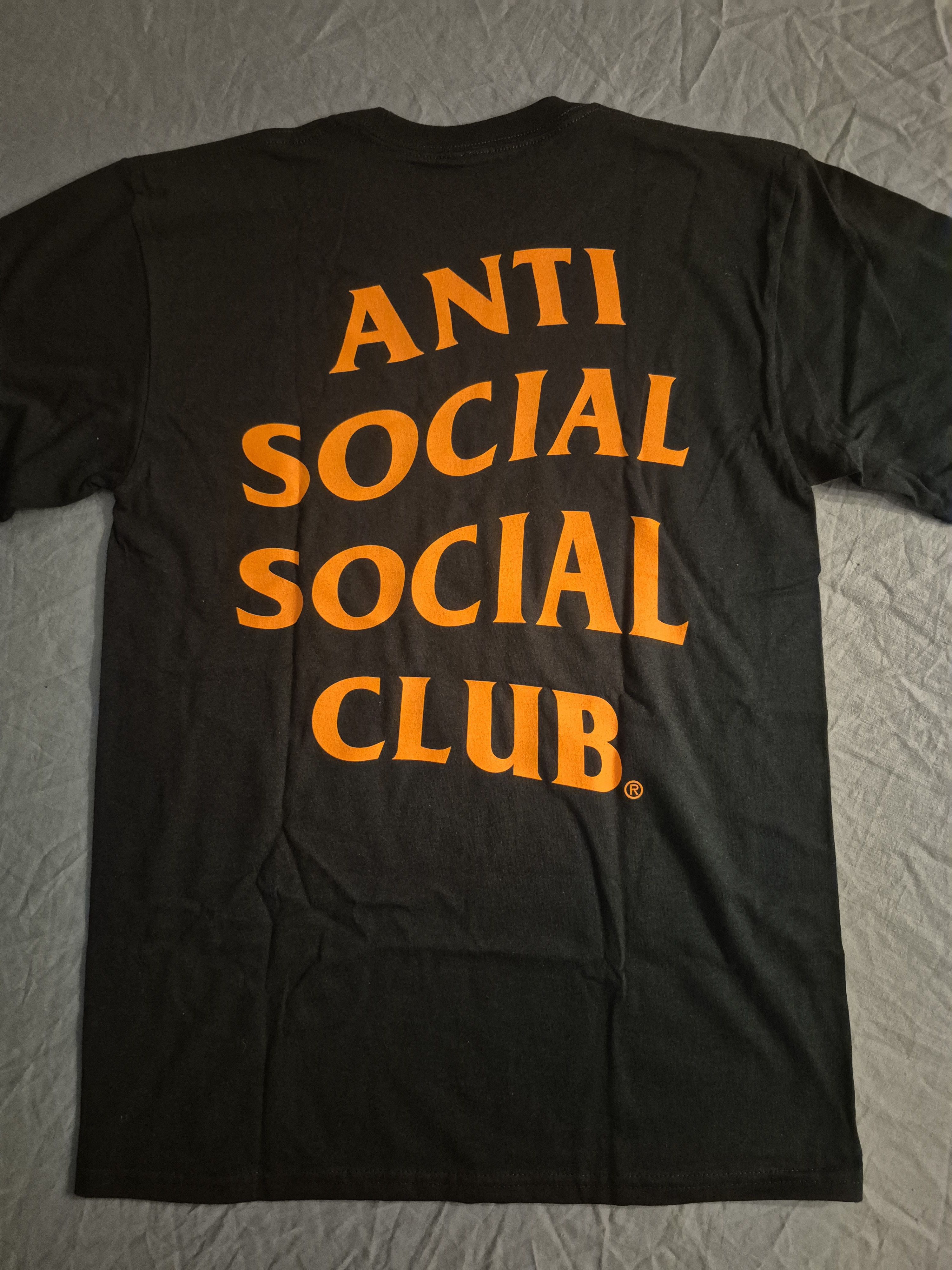 Anti Social Social Club Anti Social Social Club Black Tee Size Medium Size US M / EU 48-50 / 2 - 6 Thumbnail