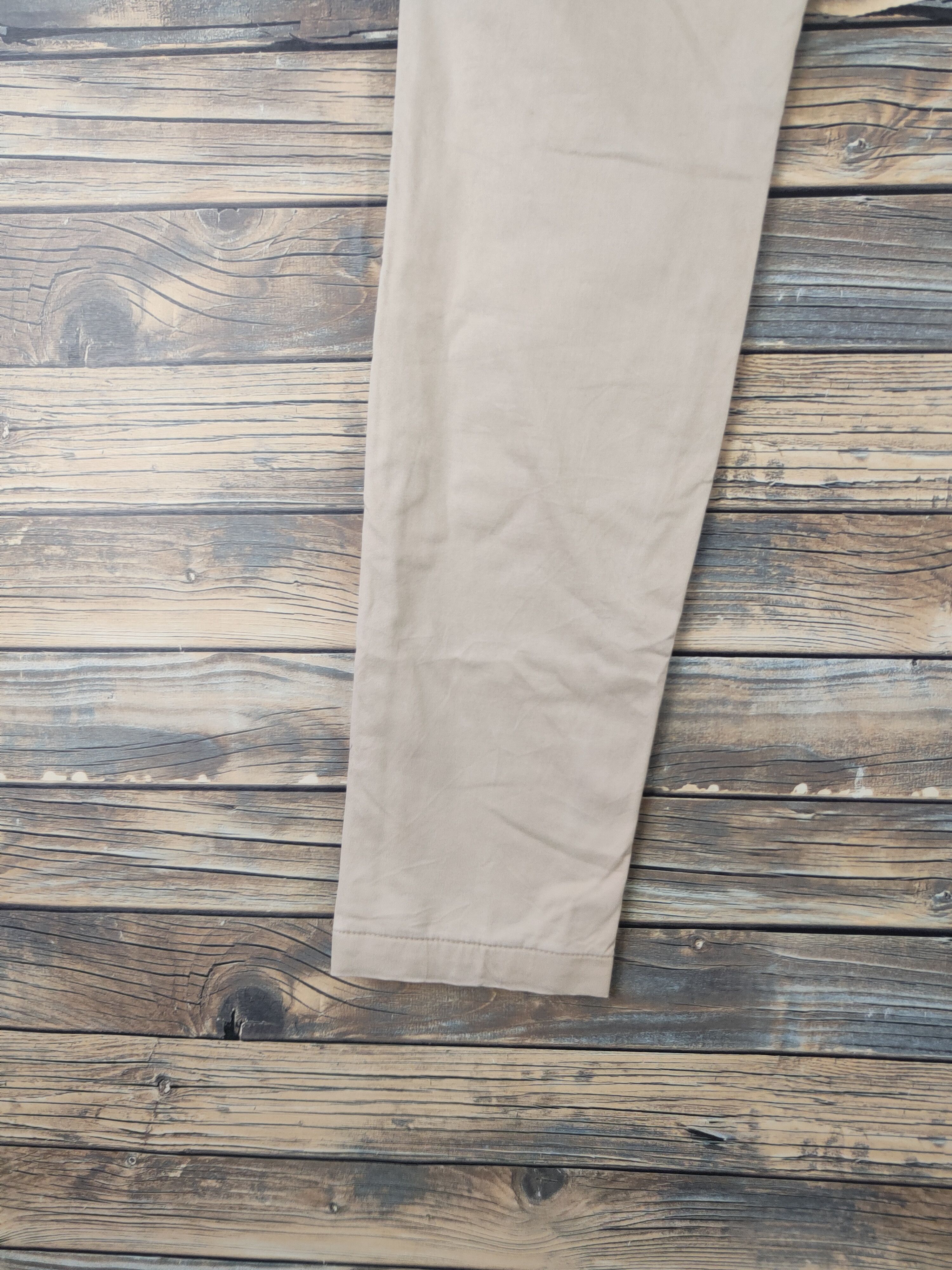 Japanese Brand DL Japanese Brand Beige Multipocket Cargo Pants #1793 Size 29" - 9 Thumbnail
