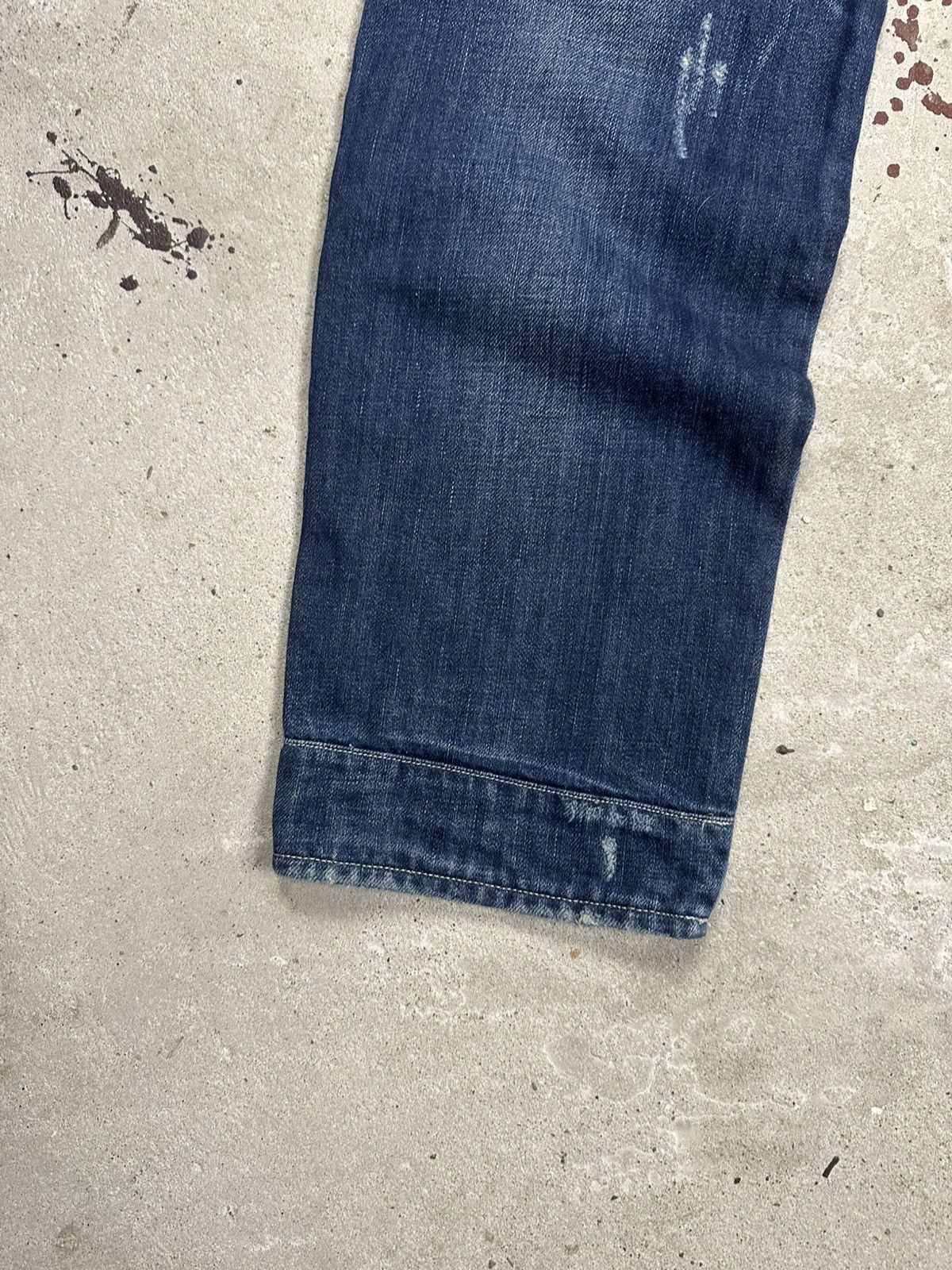 G-Star Vintage G Star Raw 5620 3D Low Tapered Double Knee Denim Size US 34 / EU 50 - 11 Thumbnail