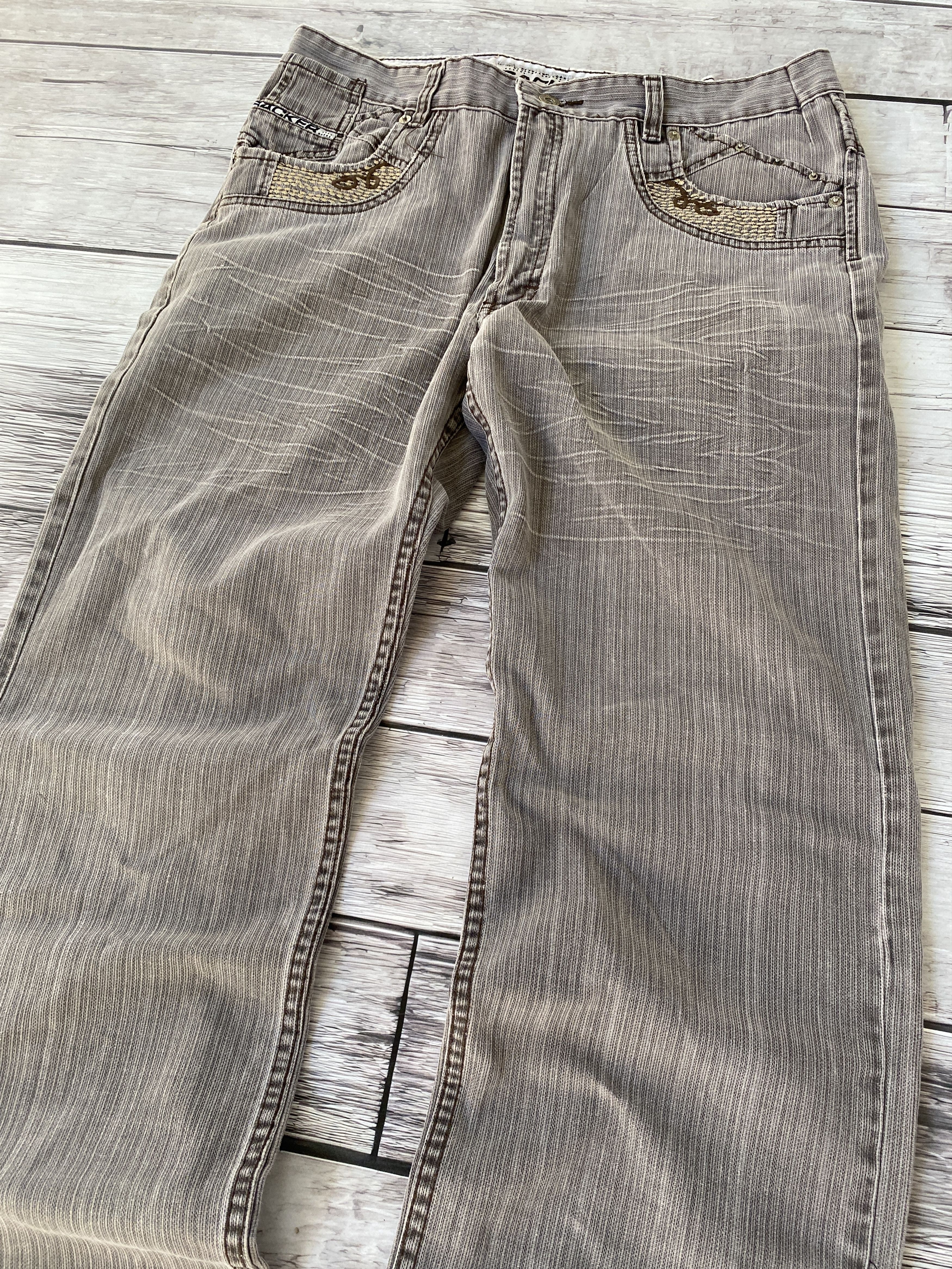 Hysteric Glamour × Japanese Brand 💥 HYSTERIC GLAMOUR BALENCIAGA STYLE JAPANESE JEANS Size US 32 / EU 48 - 4 Thumbnail
