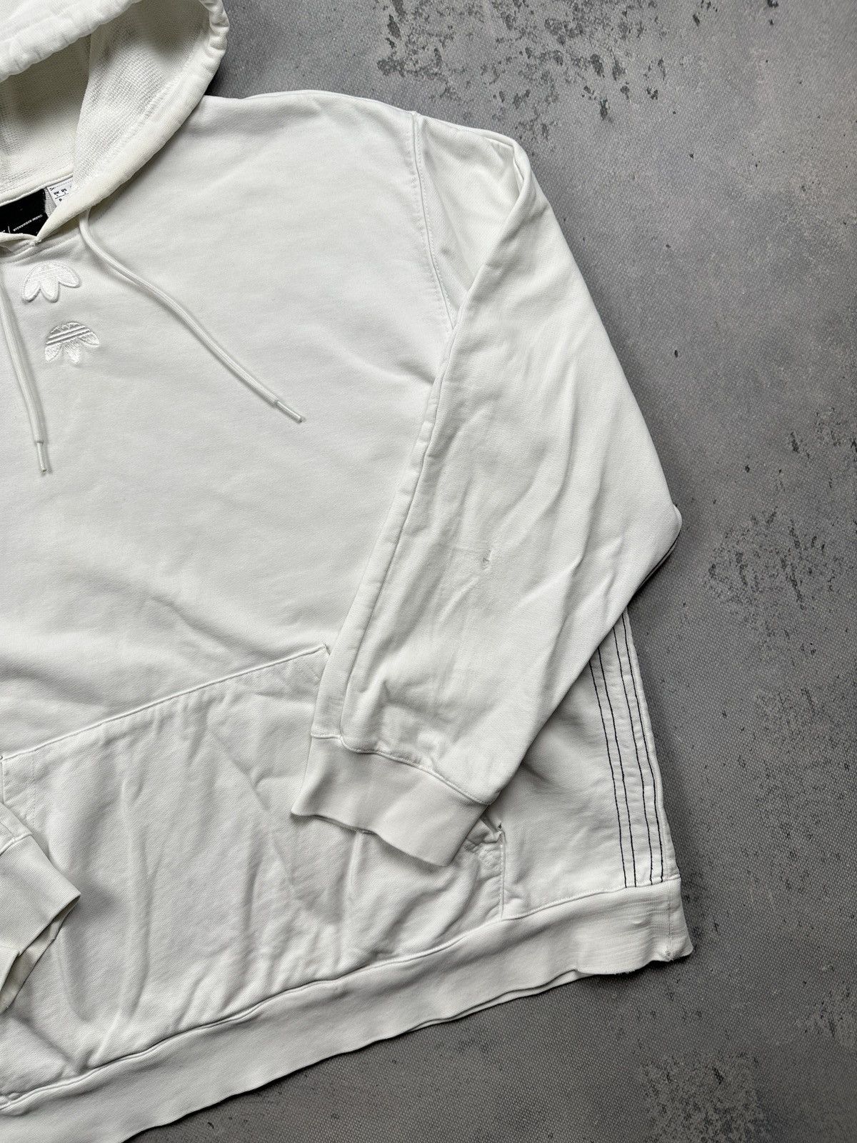 Adidas × Alexander Wang Adidas Alexander Wang Hoodie Trefoil Embroidery Oversized Size US L / EU 52-54 / 3 - 6 Thumbnail