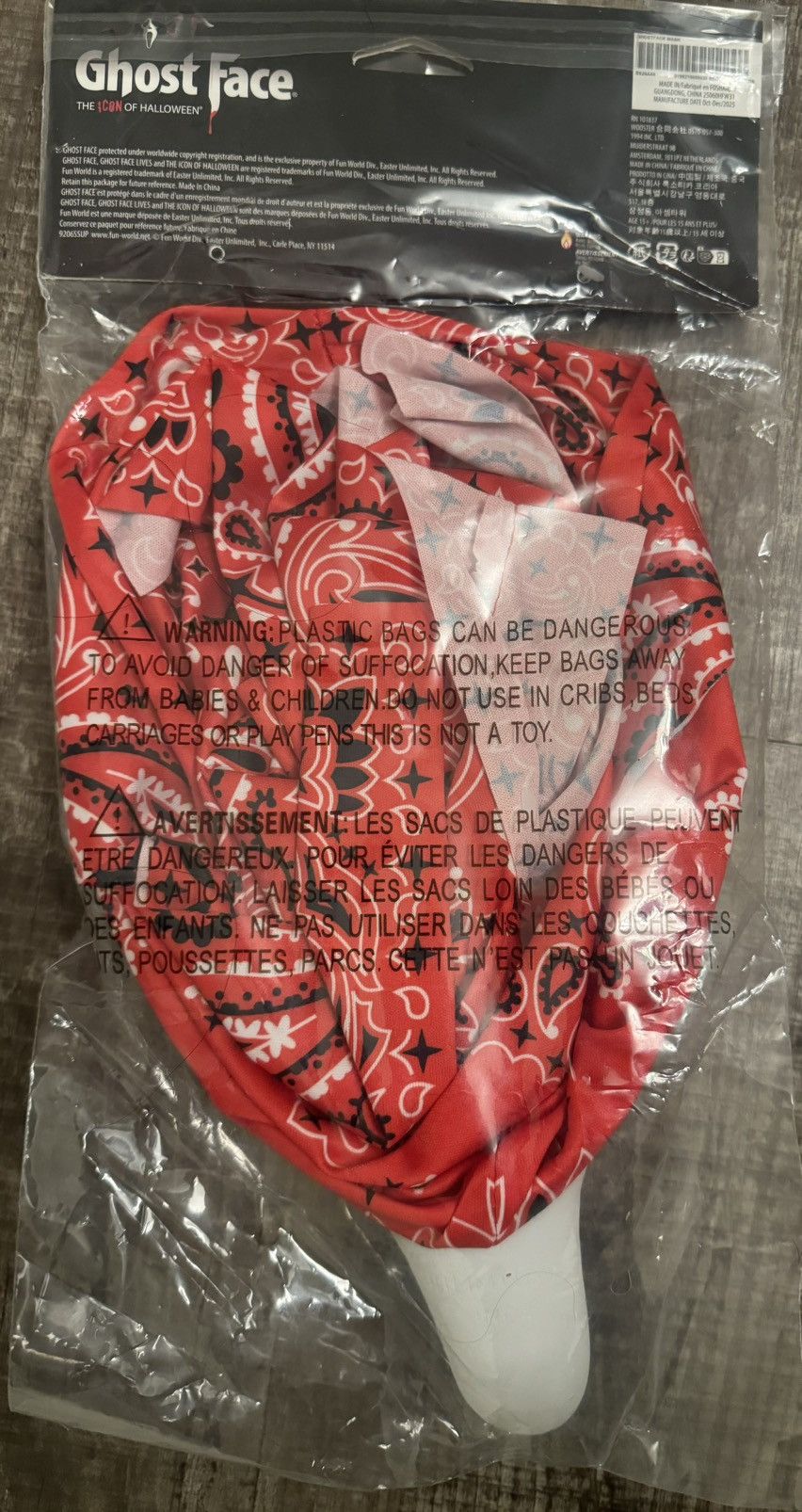 Supreme Supreme Scream GhostFace Mask Size ONE SIZE - 3 Thumbnail