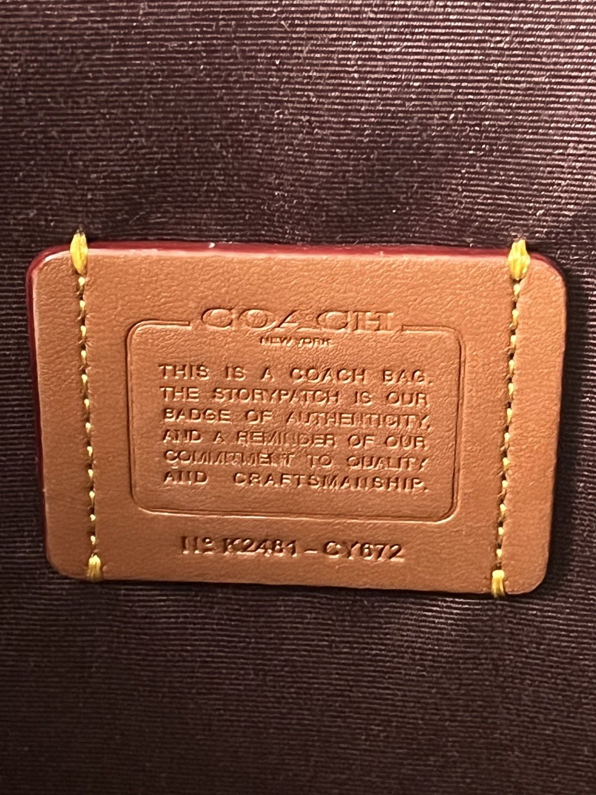 Coach Coach Maggie Tote In Signature Leather Size ONE SIZE - 12 Thumbnail