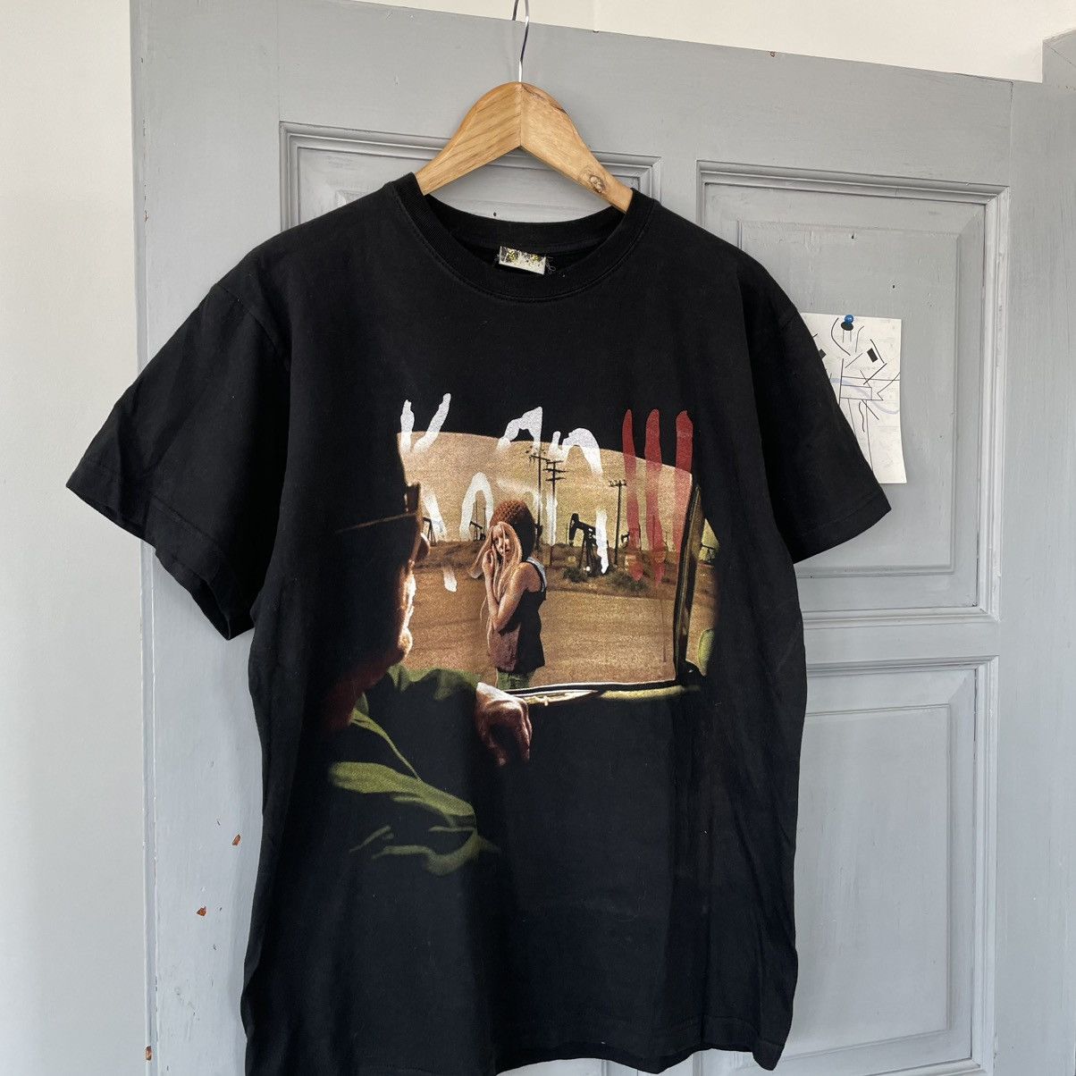 Band Tees × Vintage Vintage 00’s Korn Follow the Leader Nu Metal T-shirt Size US XL / EU 56 / 4 - 3 Thumbnail