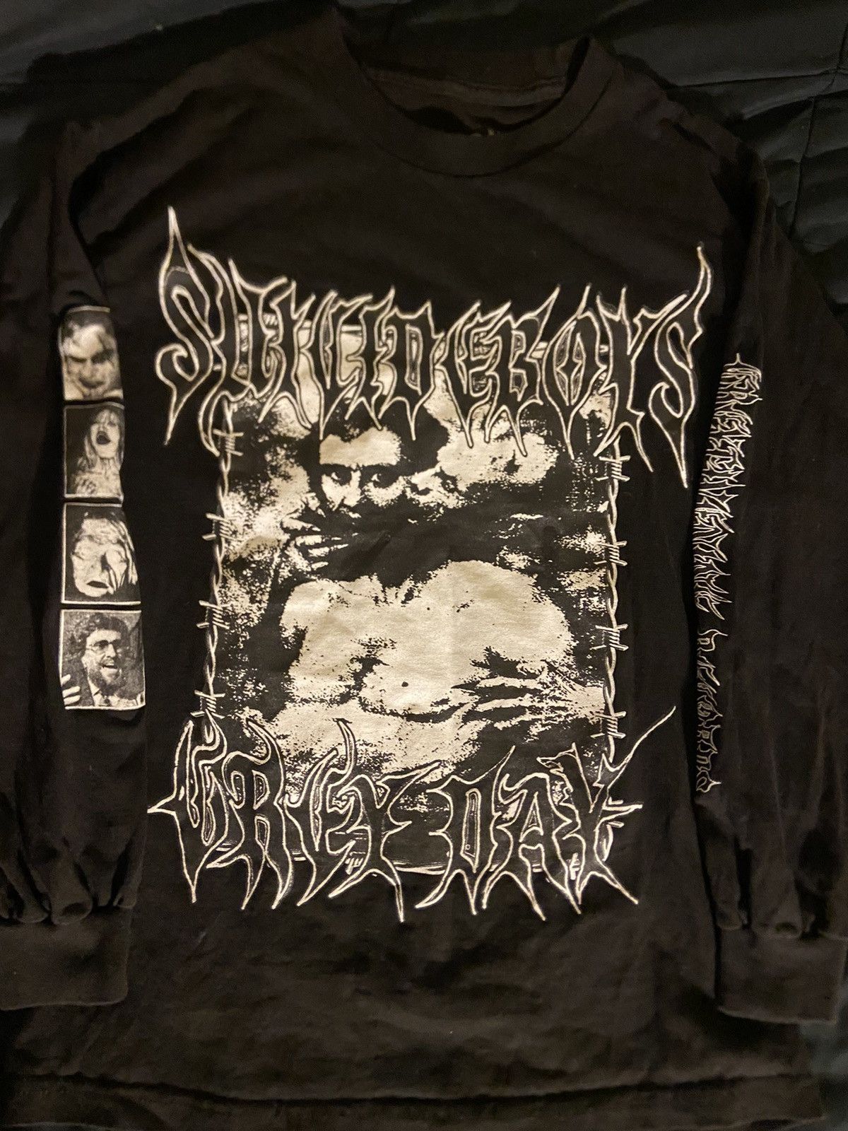 Band Tees × G59 Records Grey 59 Grey day $uicideBoy$ merch shirt size M Size US M / EU 48-50 / 2 - 1 Thumbnail