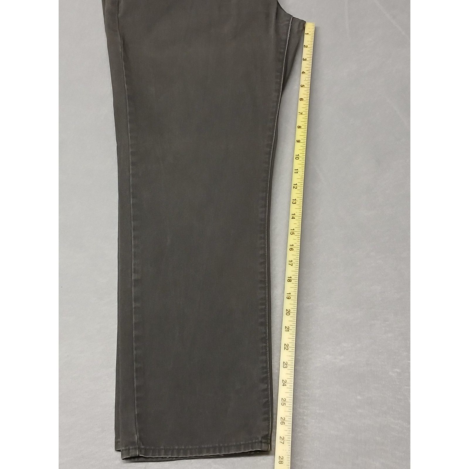 Mossimo Mossimo (38x30) Grey Relaxed Straight Cotton Jeans/Pants Size US 38 / EU 54 - 3 Thumbnail