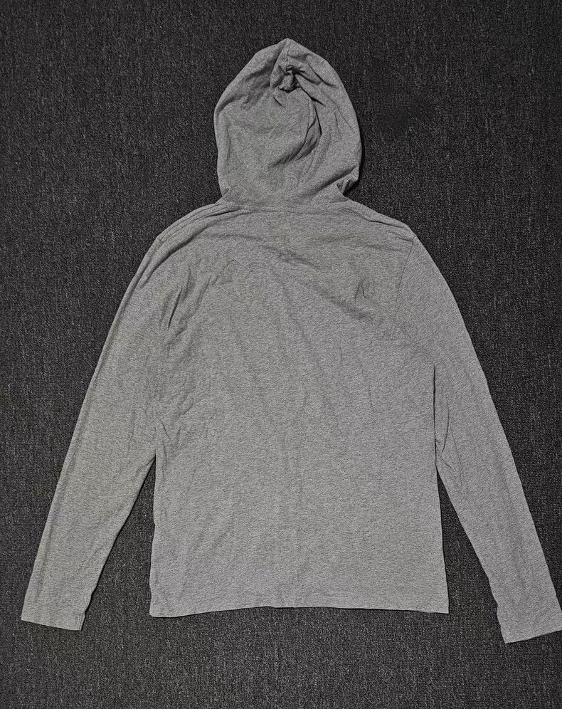 Balmain Balmain Long Sleeve Hooded T-shirt, Flocked Logo Size US L / EU 52-54 / 3 - 4 Thumbnail