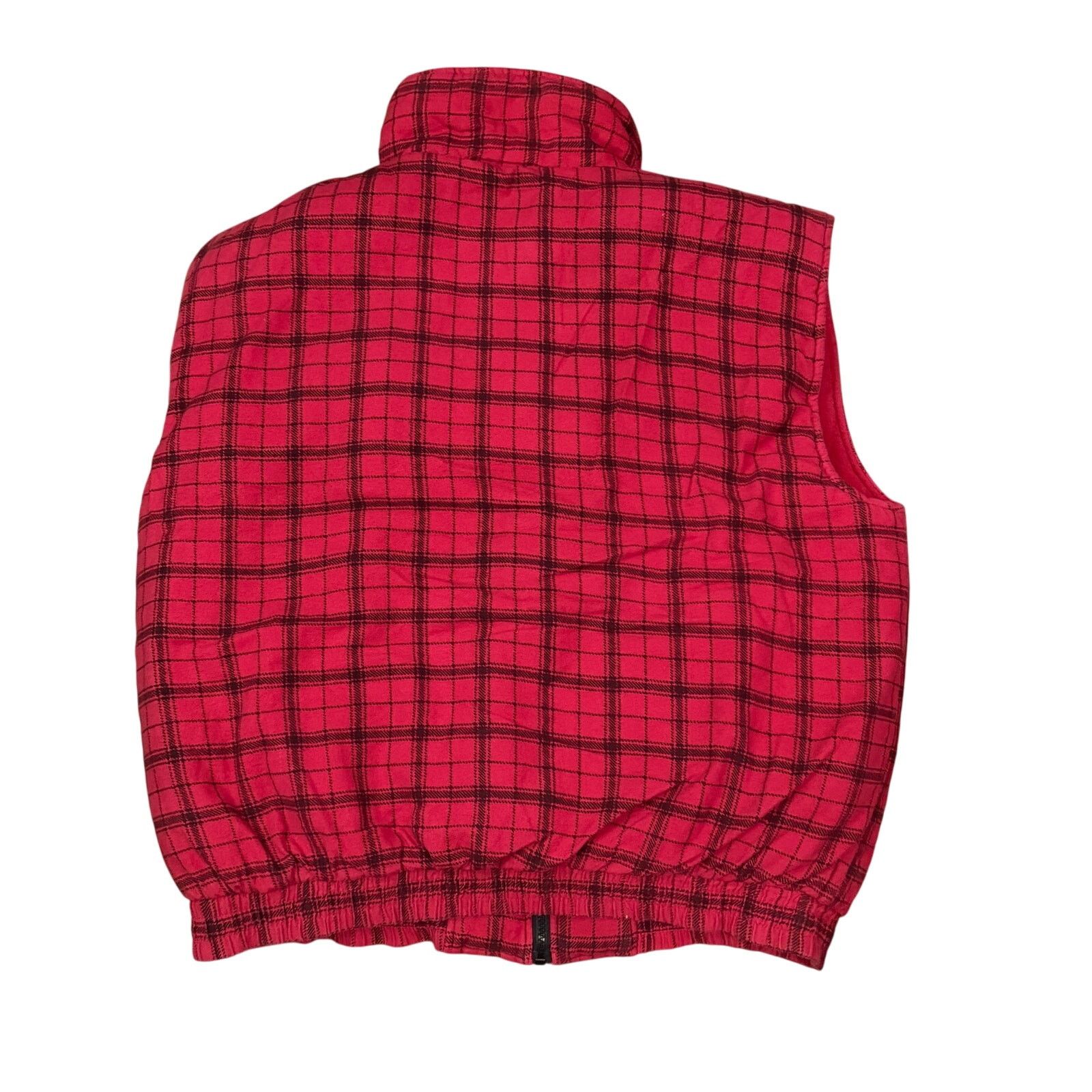 Northwest Territory Northwest Territory Red Black Lumberjack Plaid Puffy Vest L Size US L / EU 52-54 / 3 - 4 Thumbnail