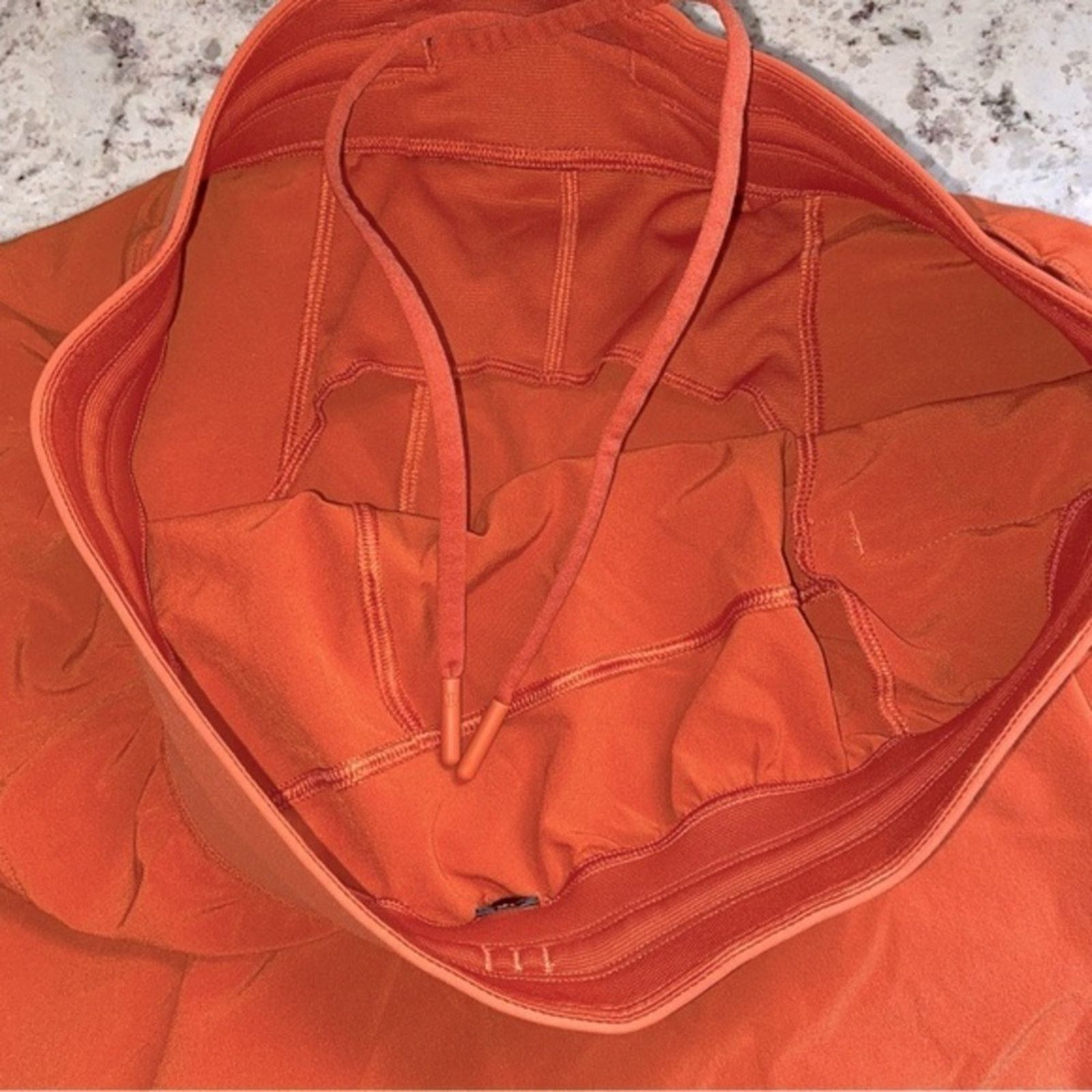 Lululemon Lululemon $68 Men’s T.H.E. Short 9" *Linerless Orange MED Size US 30 / EU 46 - 4 Thumbnail