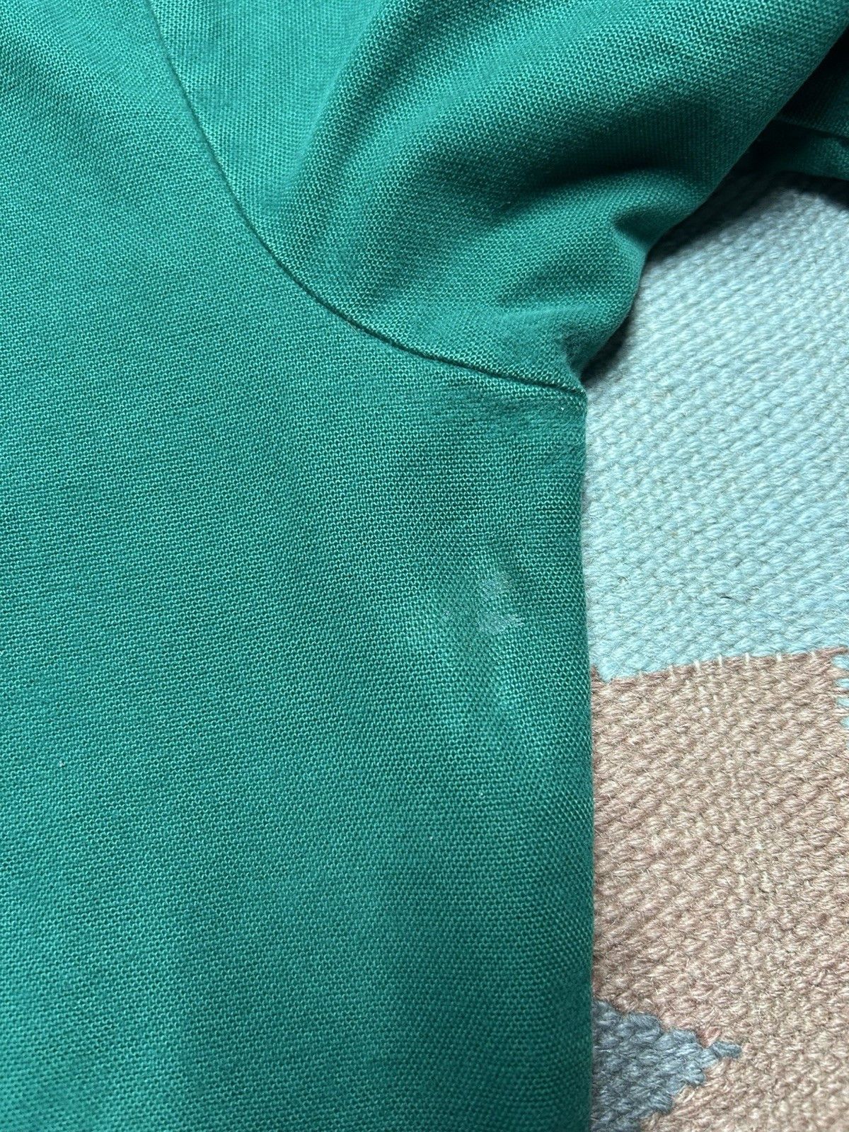 Vintage Vtg 80s work shirt five brother heavy canvas aqua XL tall Size US XL / EU 56 / 4 - 11 Thumbnail