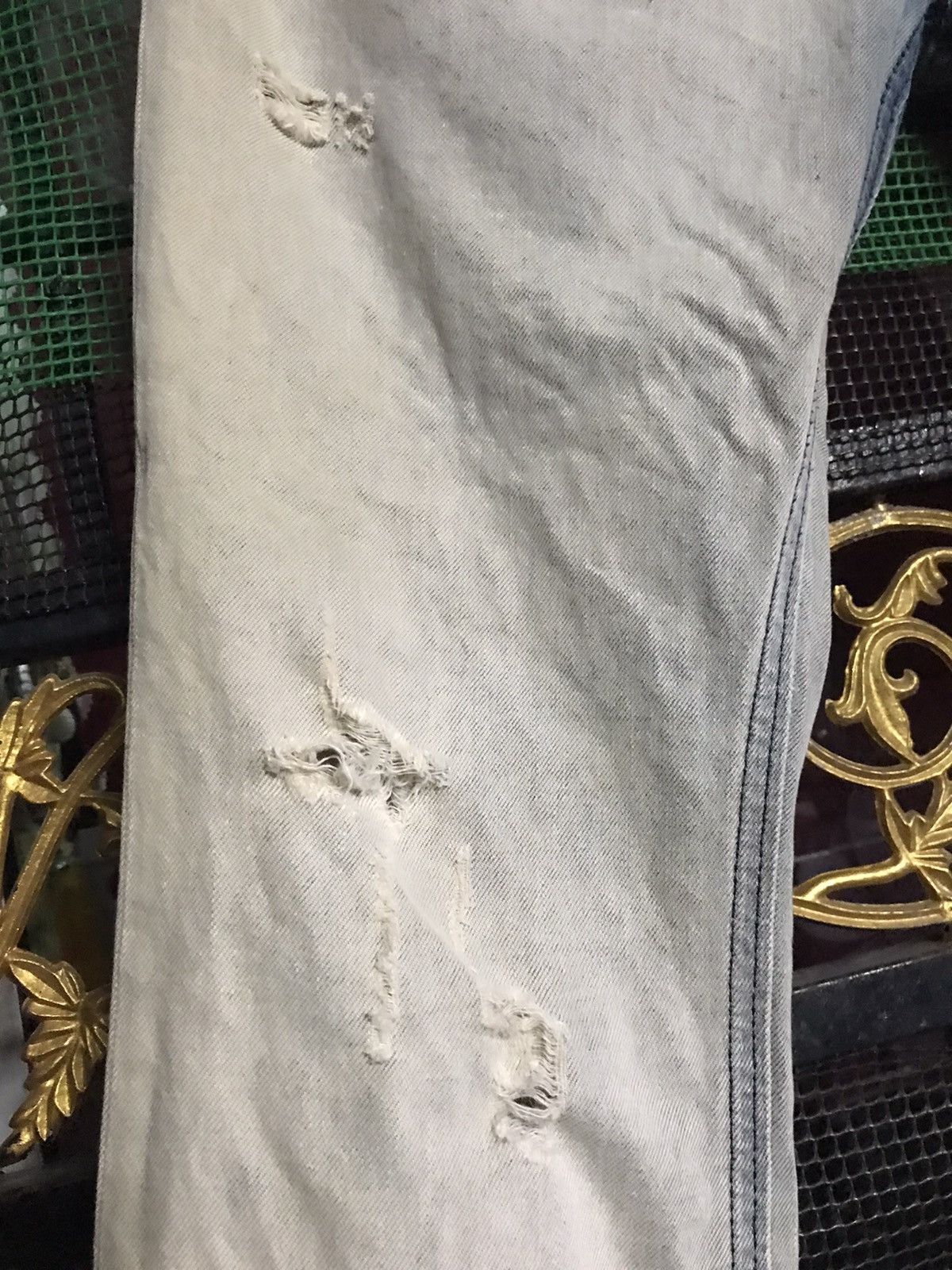 Diesel Diesel Thavar Slim Skinny Denim Jeans Size US 33 - 8 Thumbnail