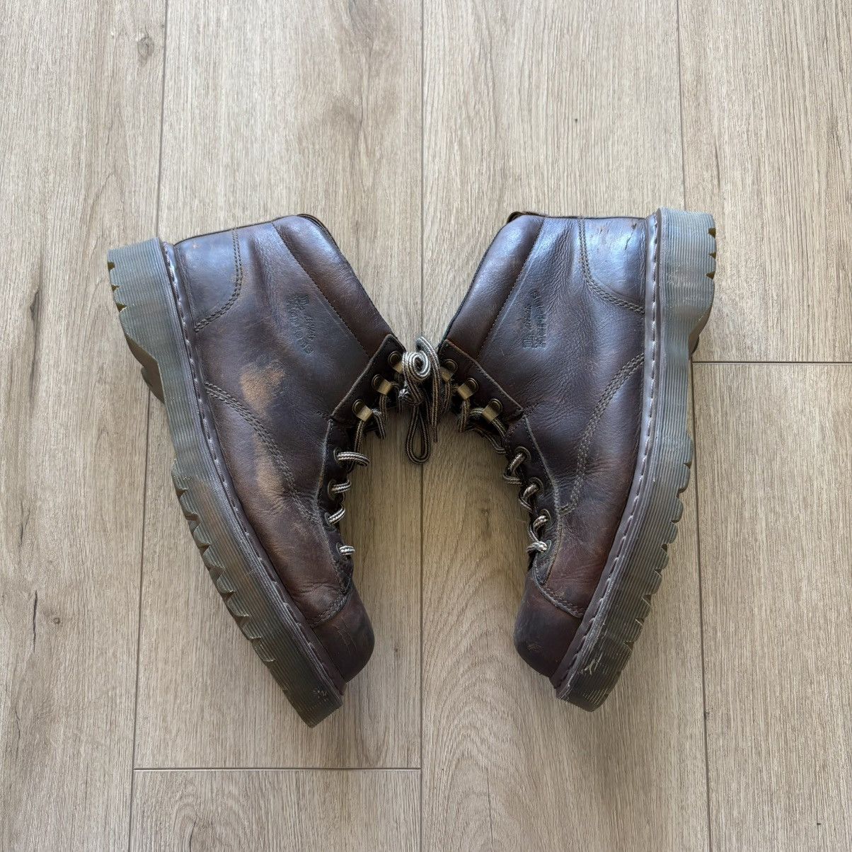 Dr. Martens Dr Martens 11302 Chunky Brown Leather Boots 