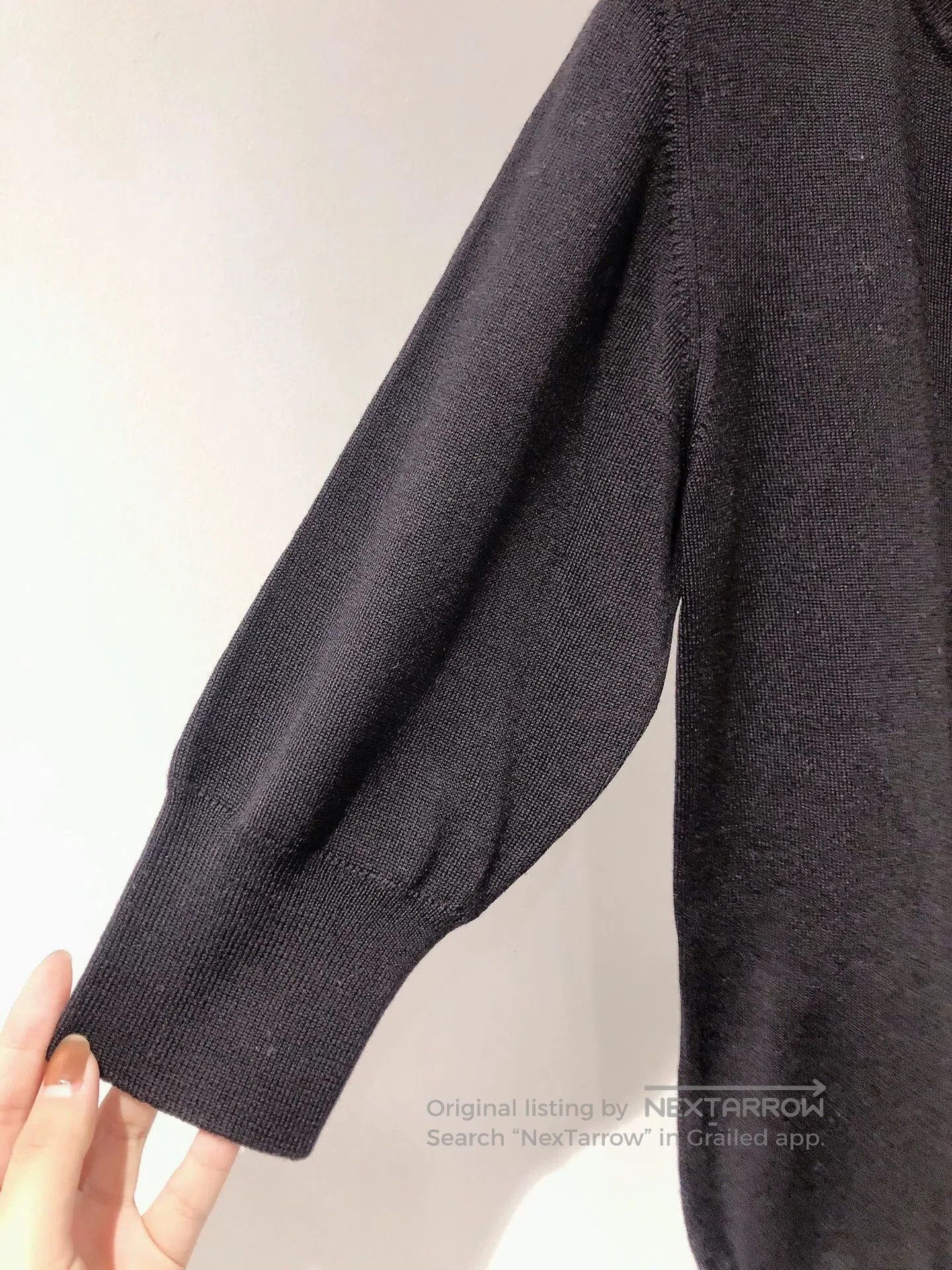 Fendi FENDI Black Sequin Beaded Knit Sweater. Size US S / EU 44-46 / 1 - 6 Thumbnail