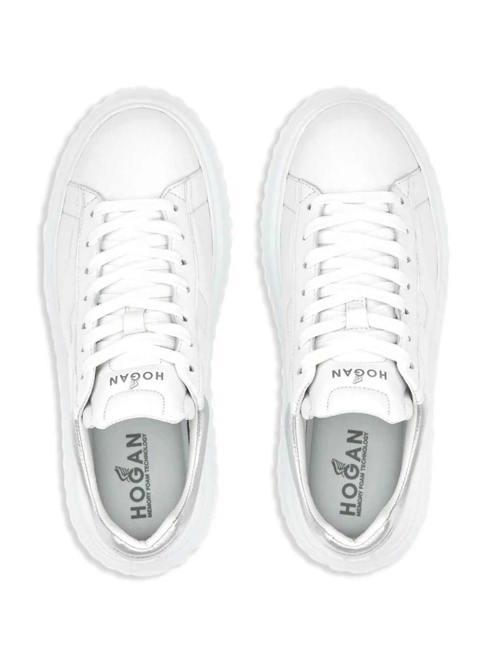 Hogan o1s22i1n1024 H-Stripes Low-Top Sneakers in White Size US 10 / IT 40 - 5 Thumbnail