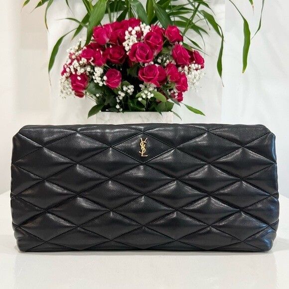 Yves Saint Laurent Saint Laurent Ysl Sade Puffy Quilted Leather ...