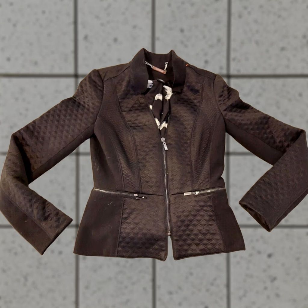 White House Black Market White House Black Market Jacket 00 Black Womens Size XXS / US 00 / IT 34 - 1 Thumbnail