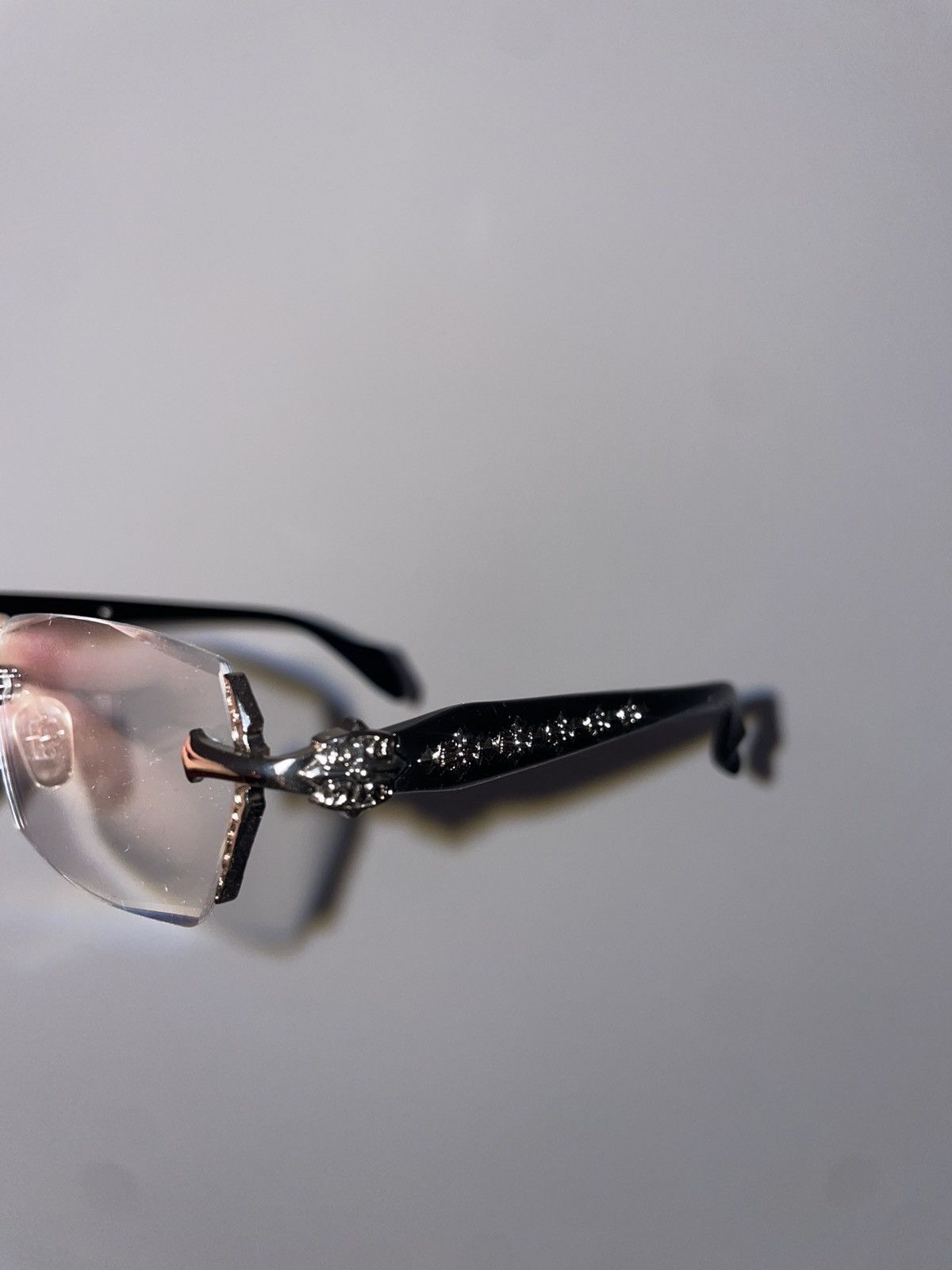 Designer × Japanese Brand Chrome Type Glasses with UV Protection Size ONE SIZE - 3 Thumbnail