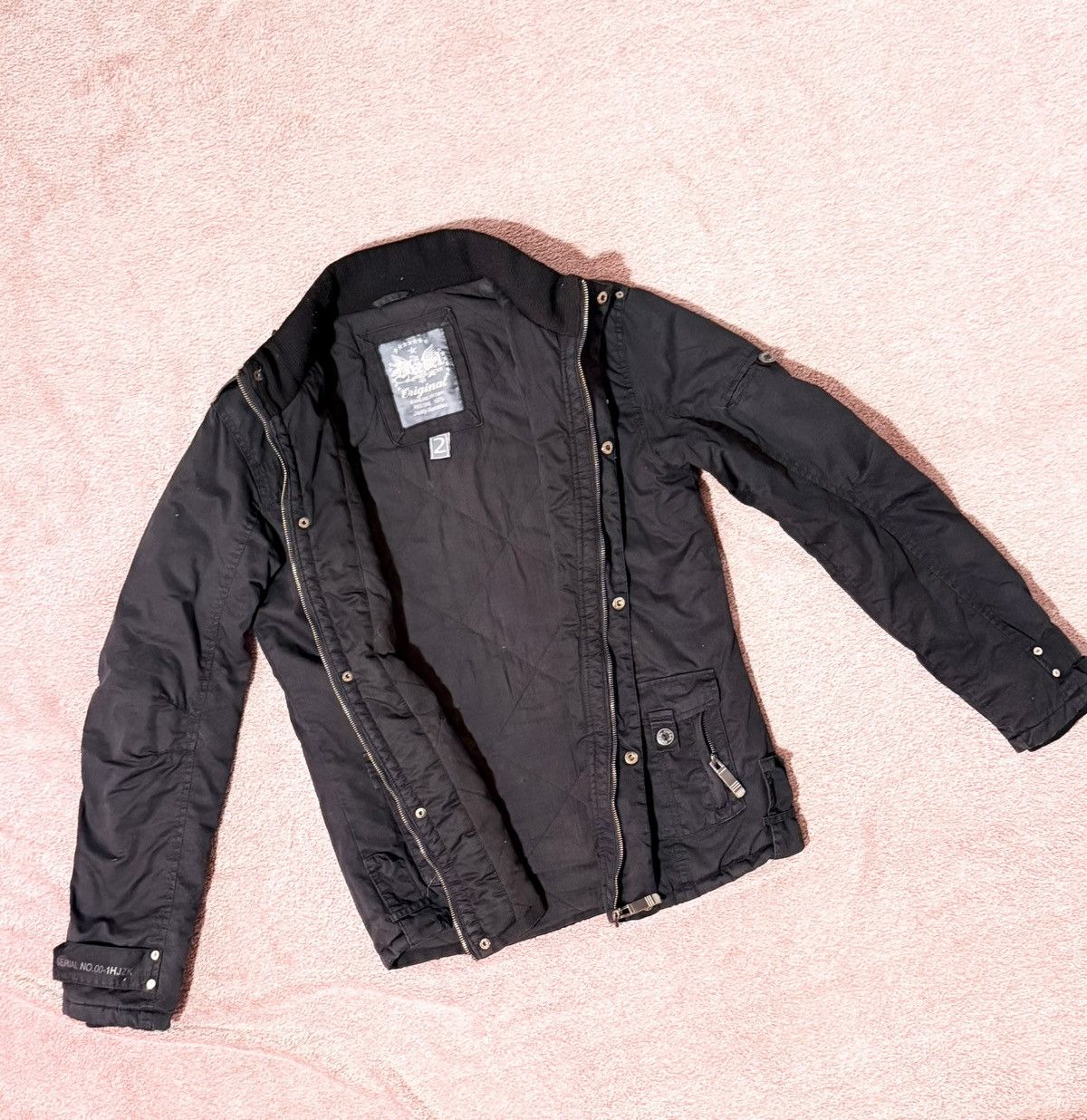 Diesel Diesel Archive 00s Military Utility Jacket Serial Number Size M / US 6-8 / IT 42-44 - 3 Thumbnail