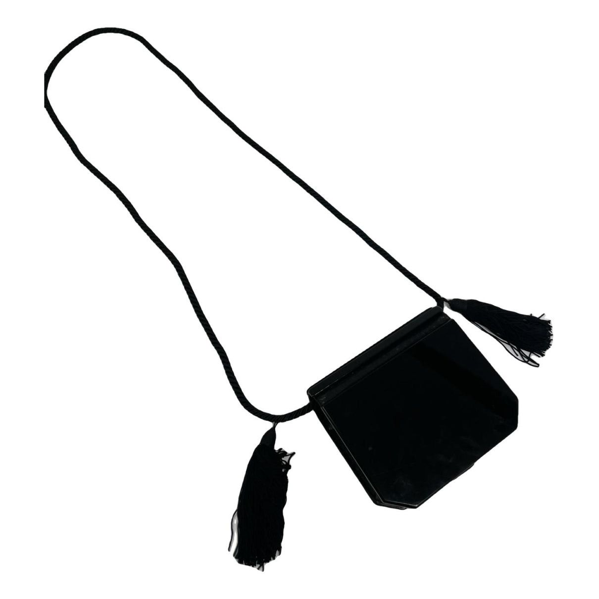 Yves Saint Laurent Black Plastic Handbag Size ONE SIZE - 1 Thumbnail