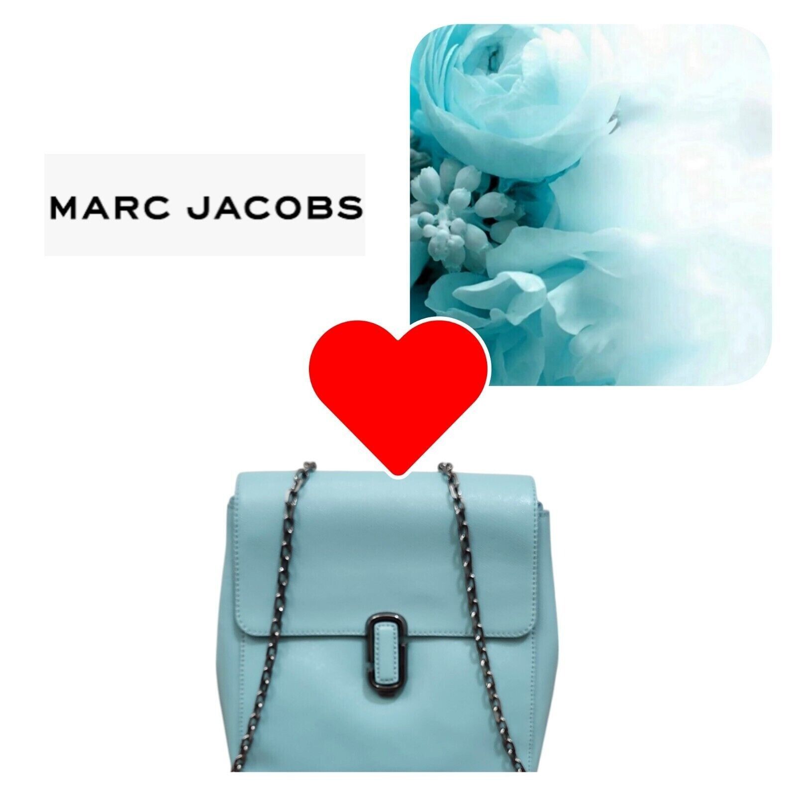 Marc Jacobs MARC JACOBS Saffiano Leather Backpack color Blue Size ONE SIZE - 14 Thumbnail