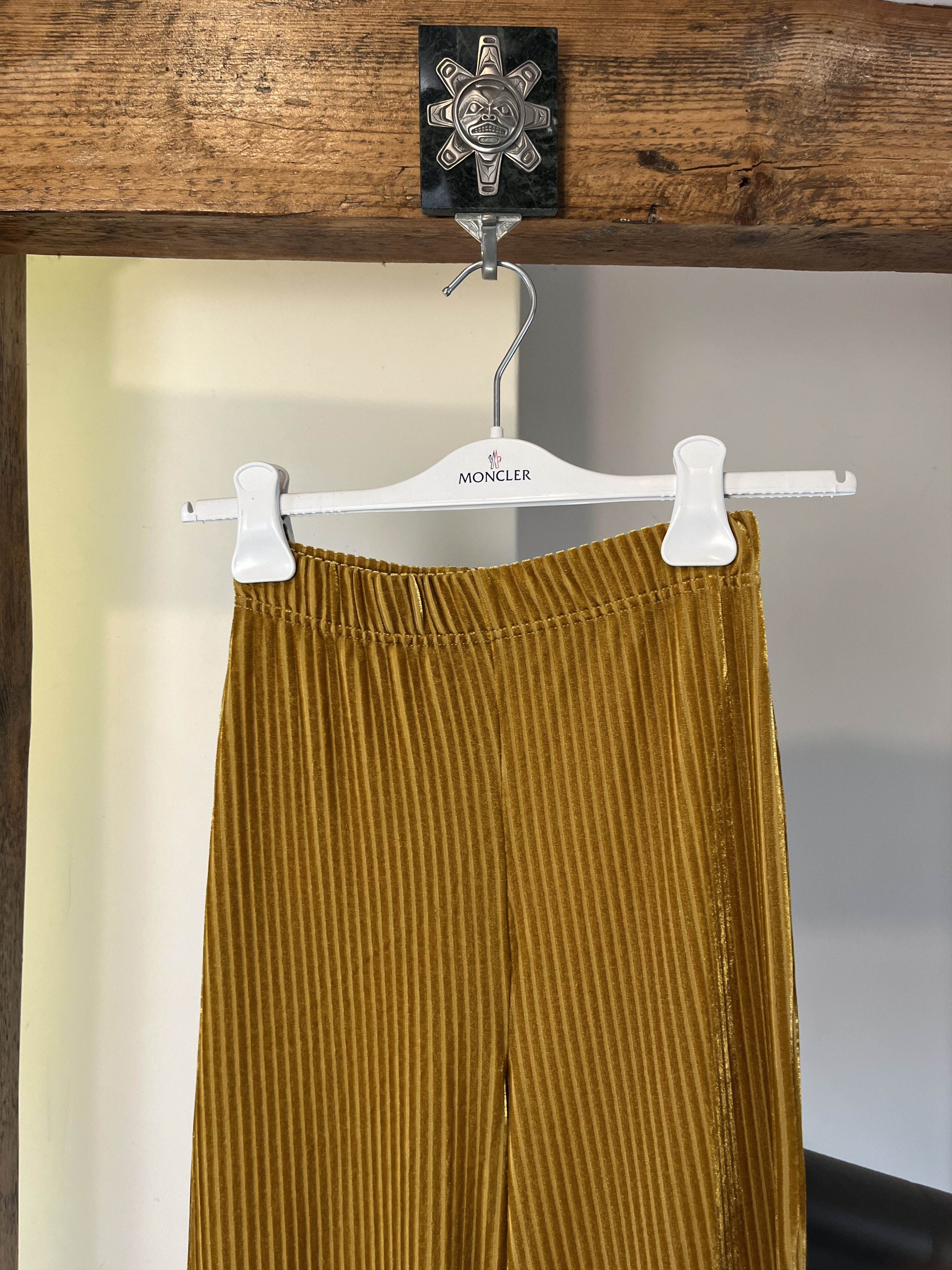 Japanese Brand × Vintage Vintage 80s Funky Disco Flared Issey Miyake Pleated Style Size US 28 / EU 44 - 4 Thumbnail