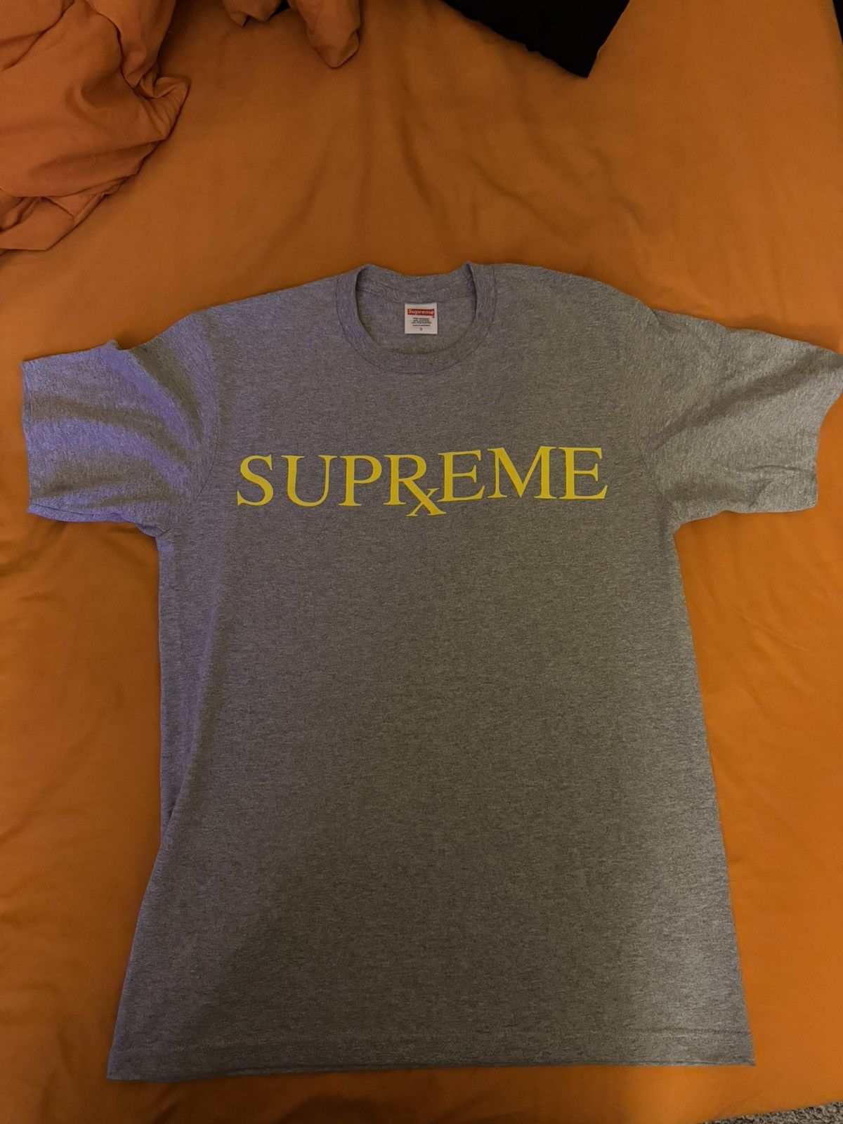Supreme Grey Supreme Rx Tee Size US S / EU 44-46 / 1 - 1 Thumbnail